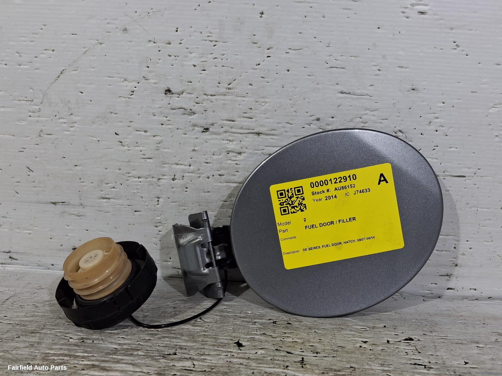 2007-2014 Mazda 2 Fuel Door Filler