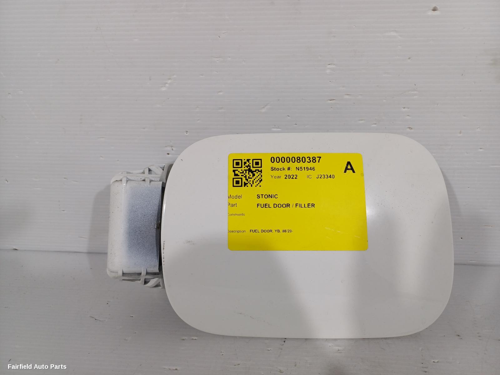 2020-2026 Kia Stonic Fuel Door Filler