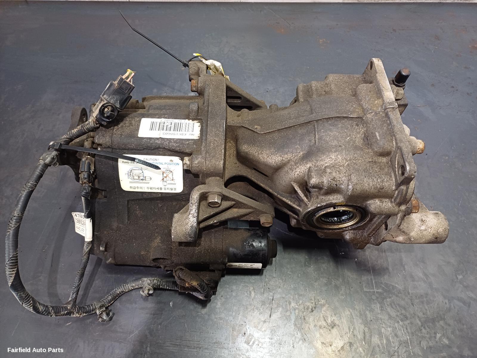 2013 Kia Sorento Differential Centre