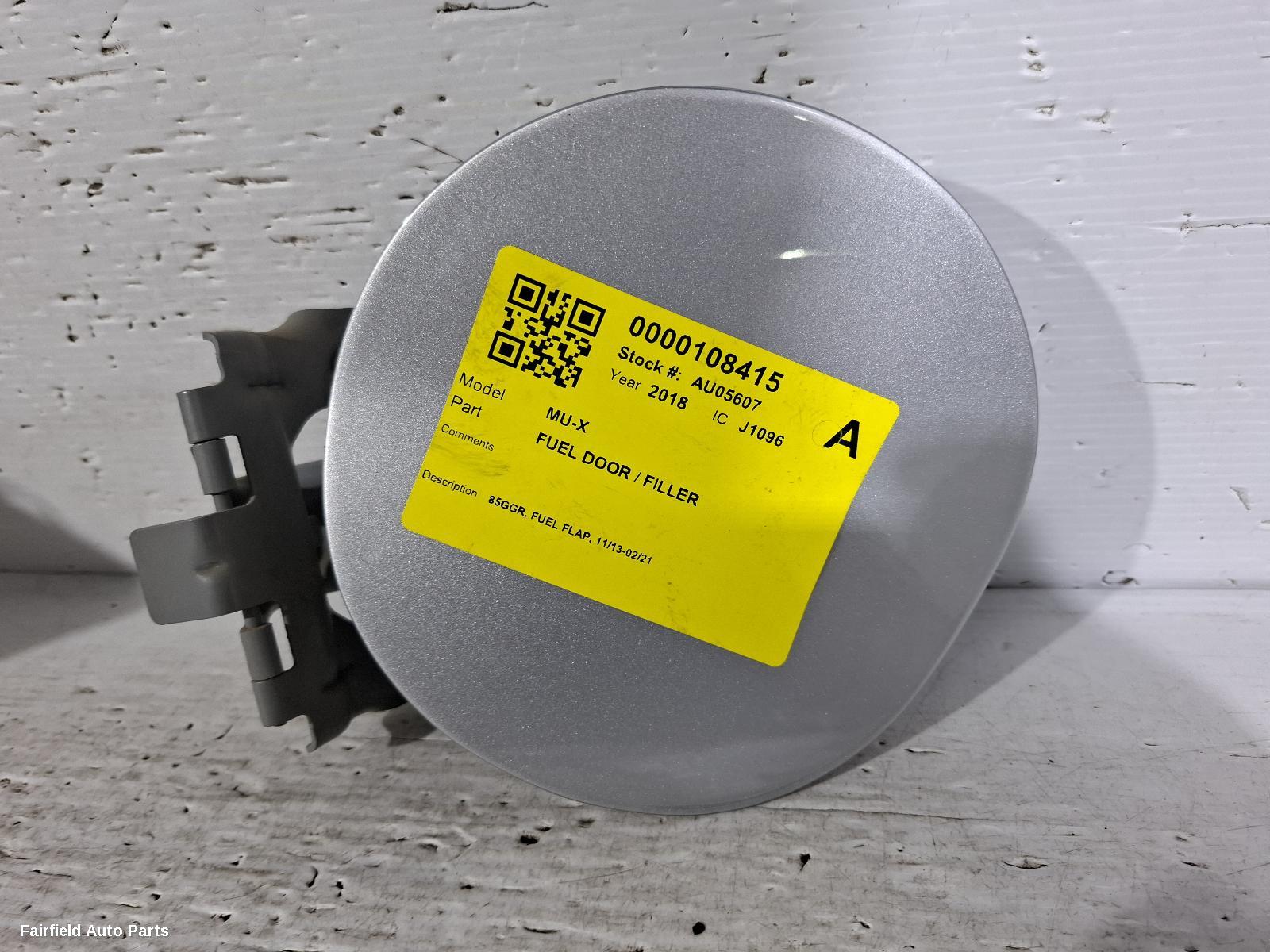 2013-2021 Isuzu Mu-x Fuel Door Filler