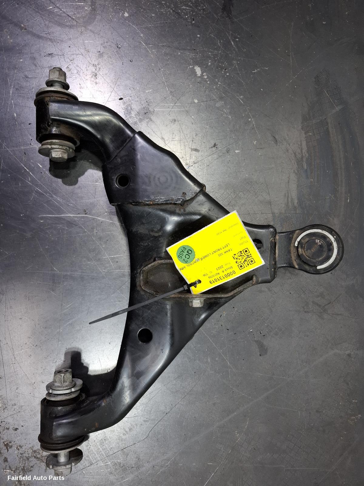 2022-2026 Great Wall Tank 300 Left Front Lower Control Arm