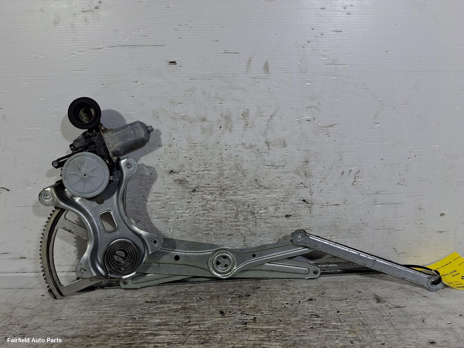 2006-2008 Lexus Rx Series Right Front Window Reg Motor