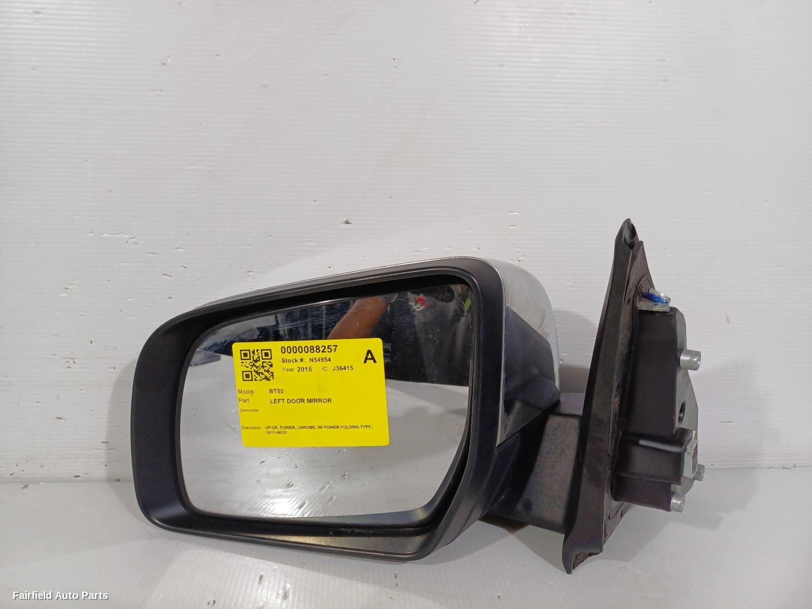 2011-2020 Mazda Bt50 Left Door Mirror