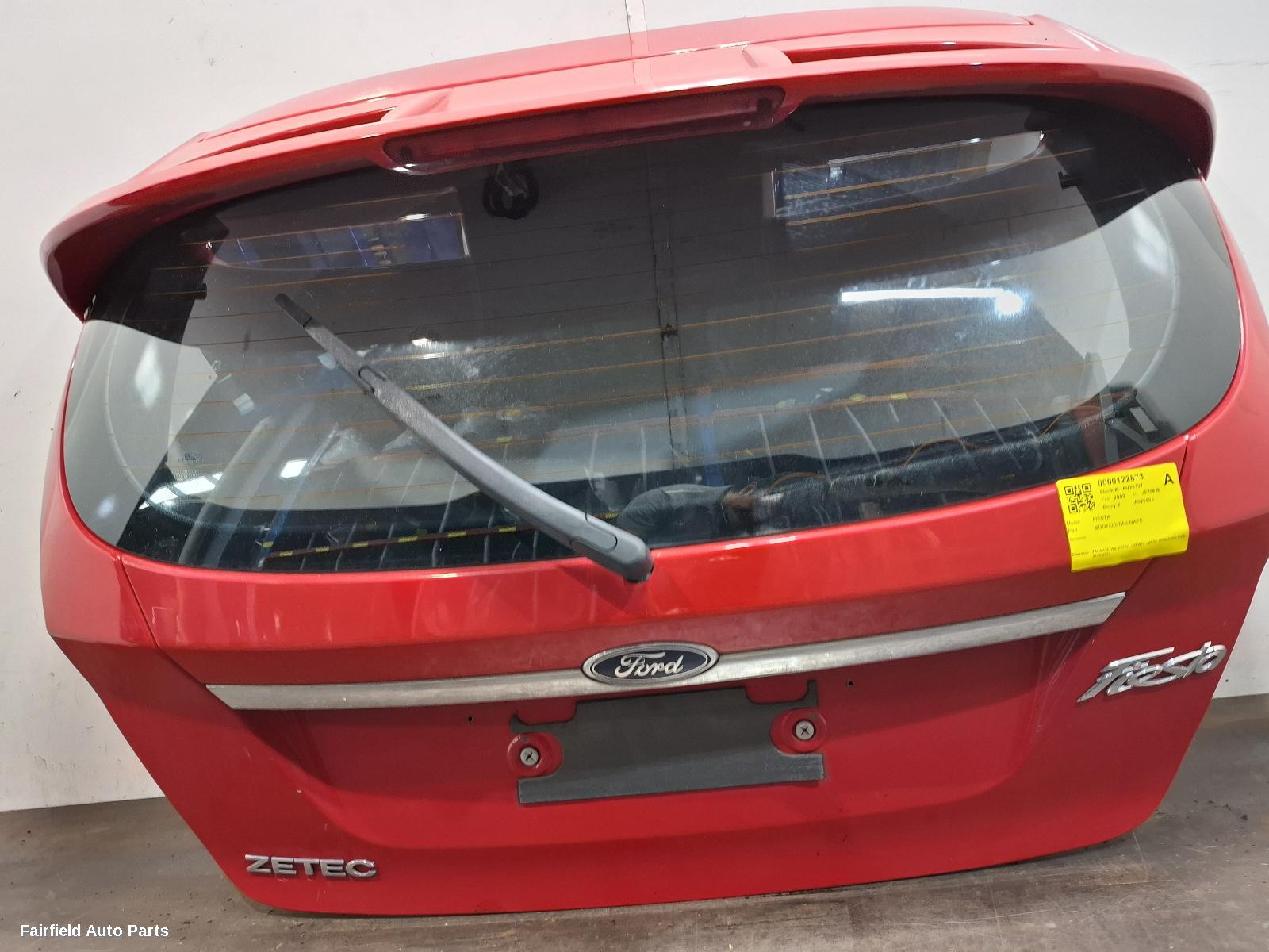 2008-2013 Ford Fiesta Bootlid Tailgate