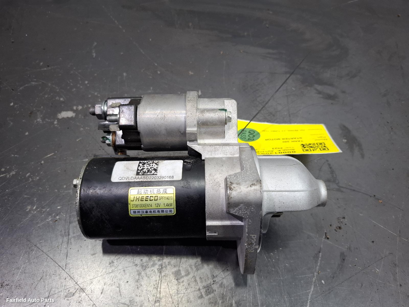 2022-2025 Great Wall Tank 300 Starter