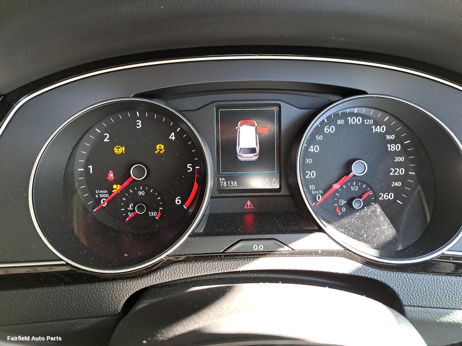 2015-2019 Volkswagen Passat Heater Ac Controls