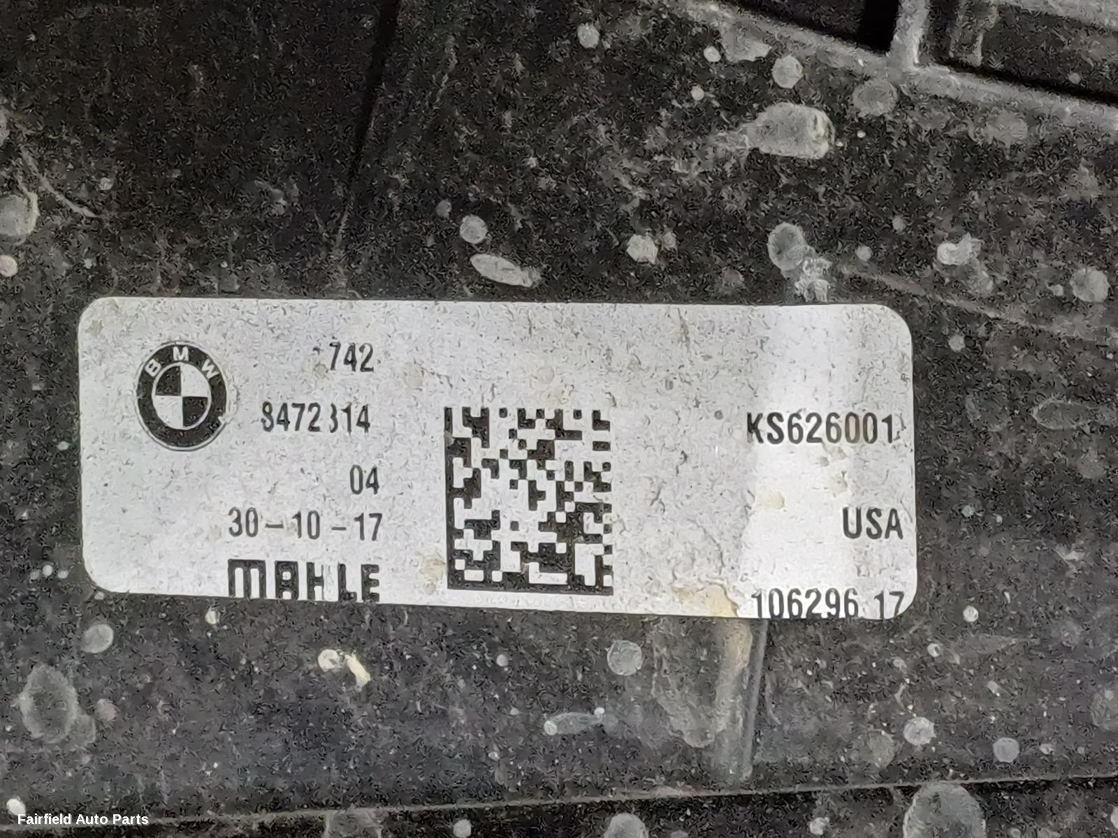 2017-2024 Bmw X3 Fan