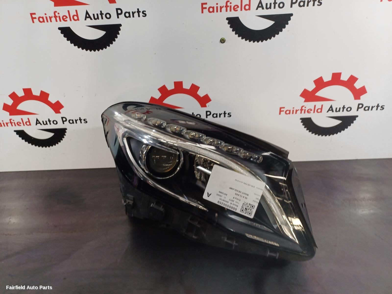 2017-2020 Mercedes Gla Class Right Headlamp