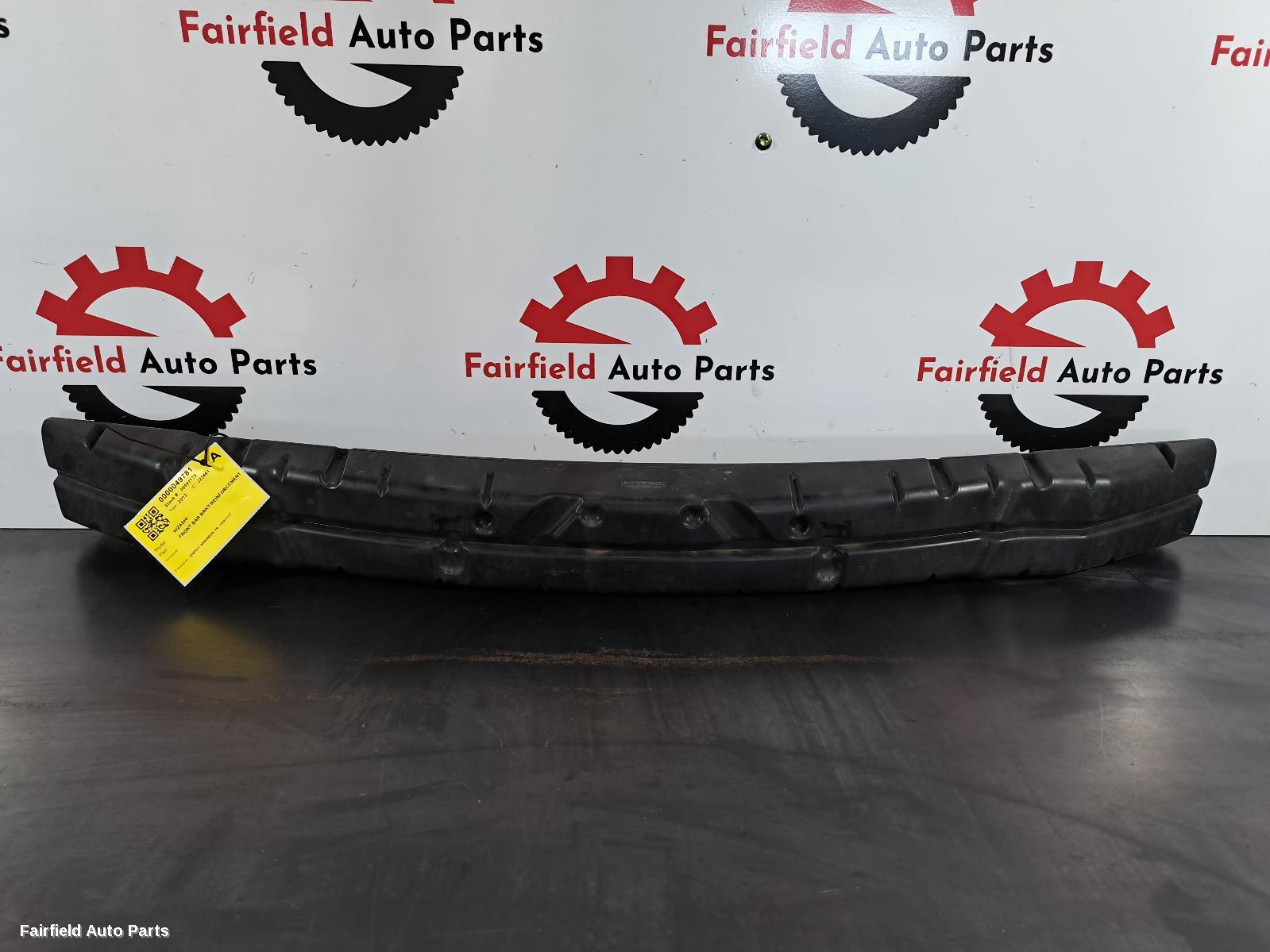 2012 Suzuki Kizashi F Bar Reinforc Brack