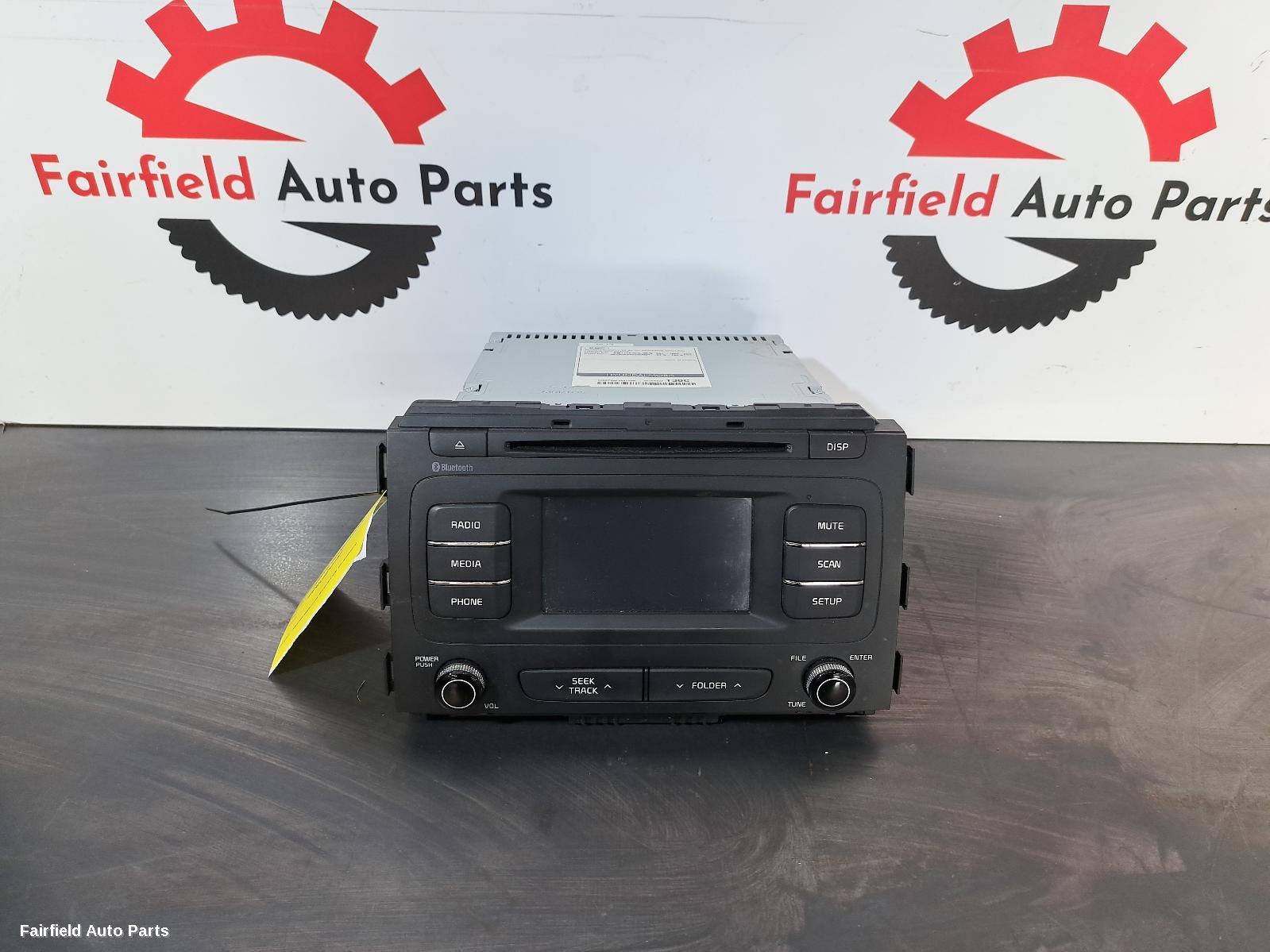 2015-2018 Kia Carnival/grand Carnival Radio Cd Dvd Sat Tv
