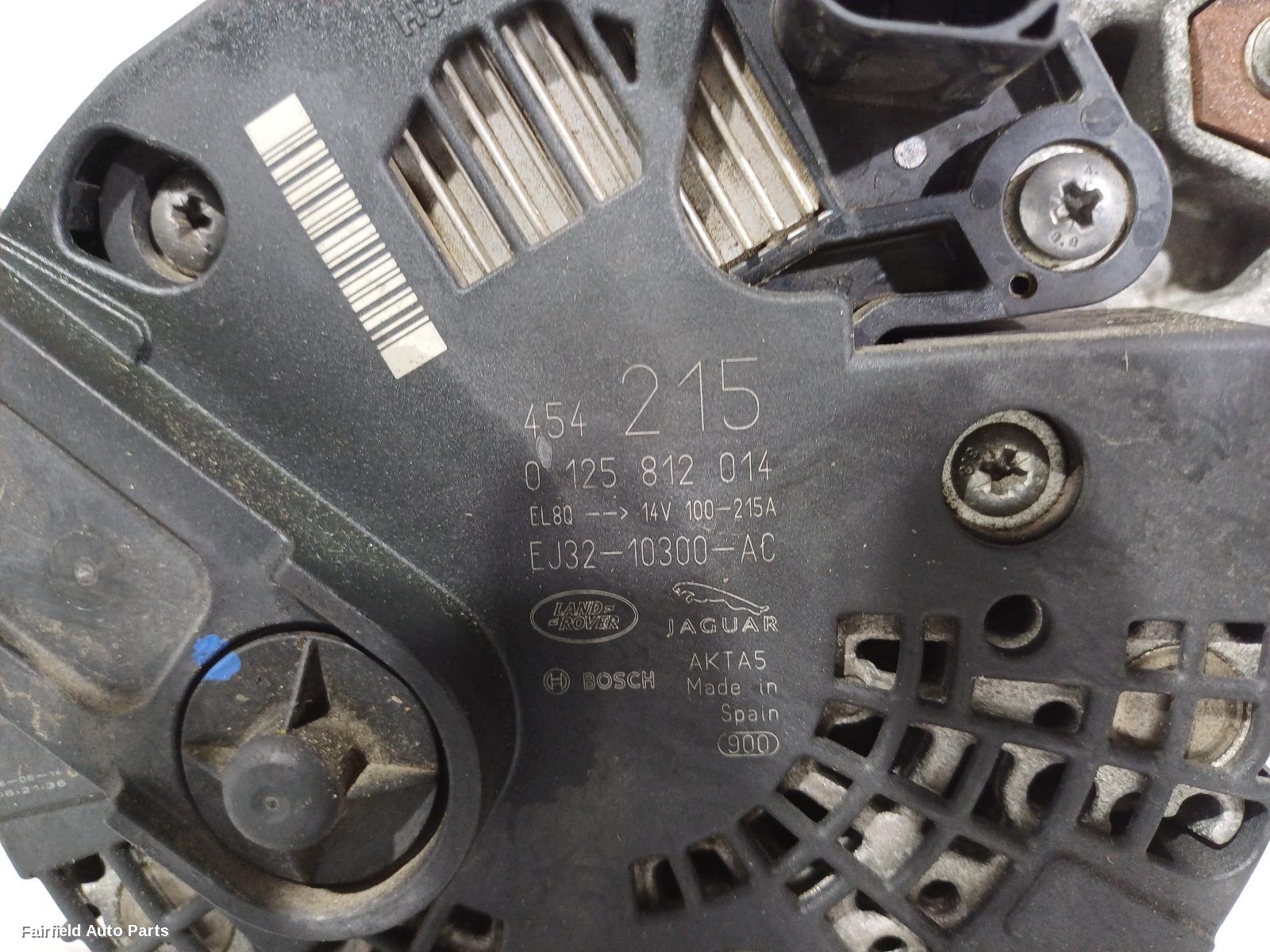 2011-2015 Land Rover Rangerover Evoque Alternator