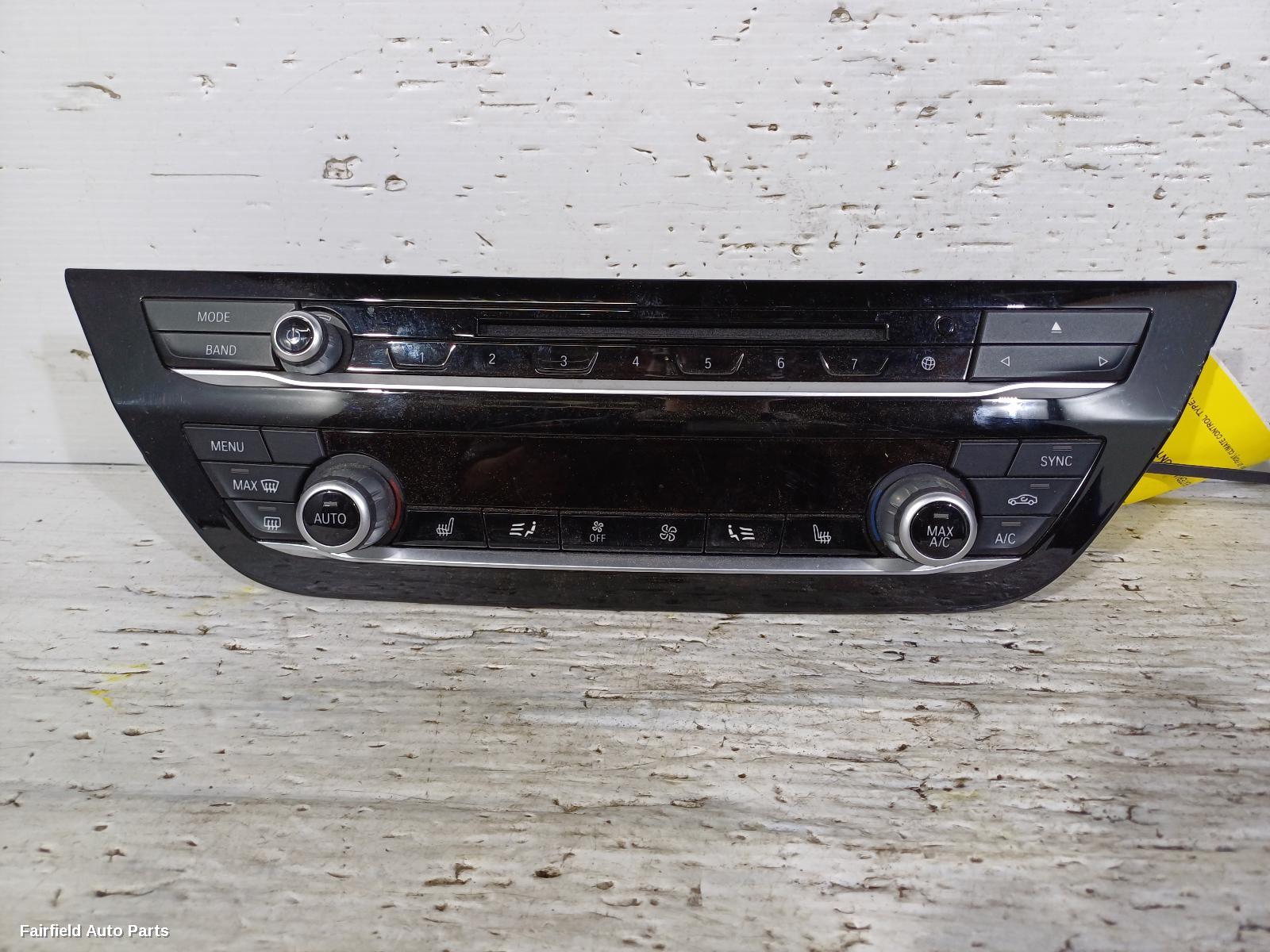 2017-2024 Bmw X3 Heater Ac Controls