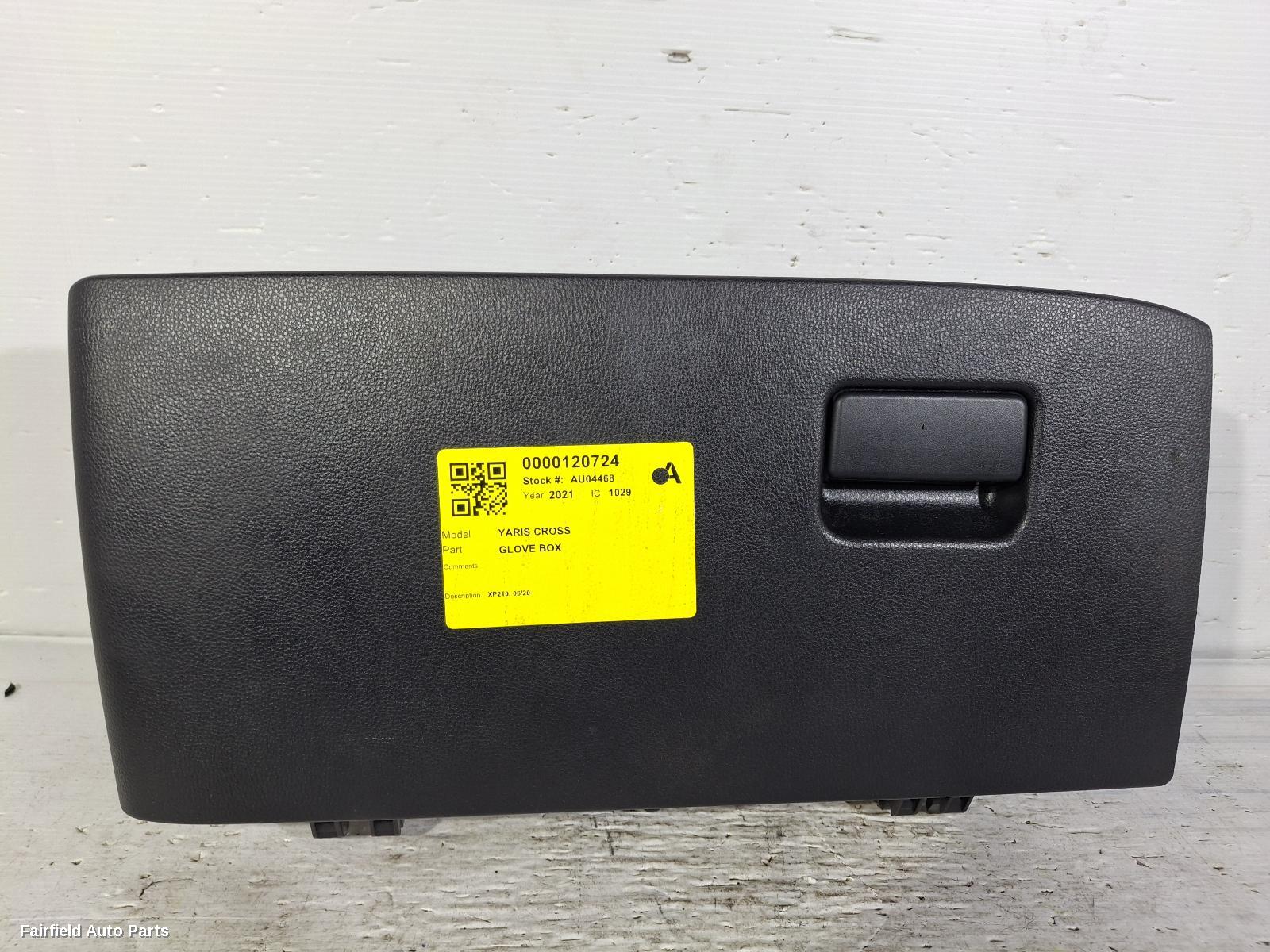 2020-2026 Toyota Yaris Cross Glove Box