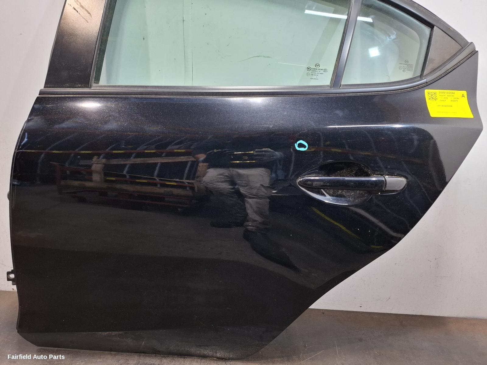 2016 Mazda 3 Left Rear Door Sliding