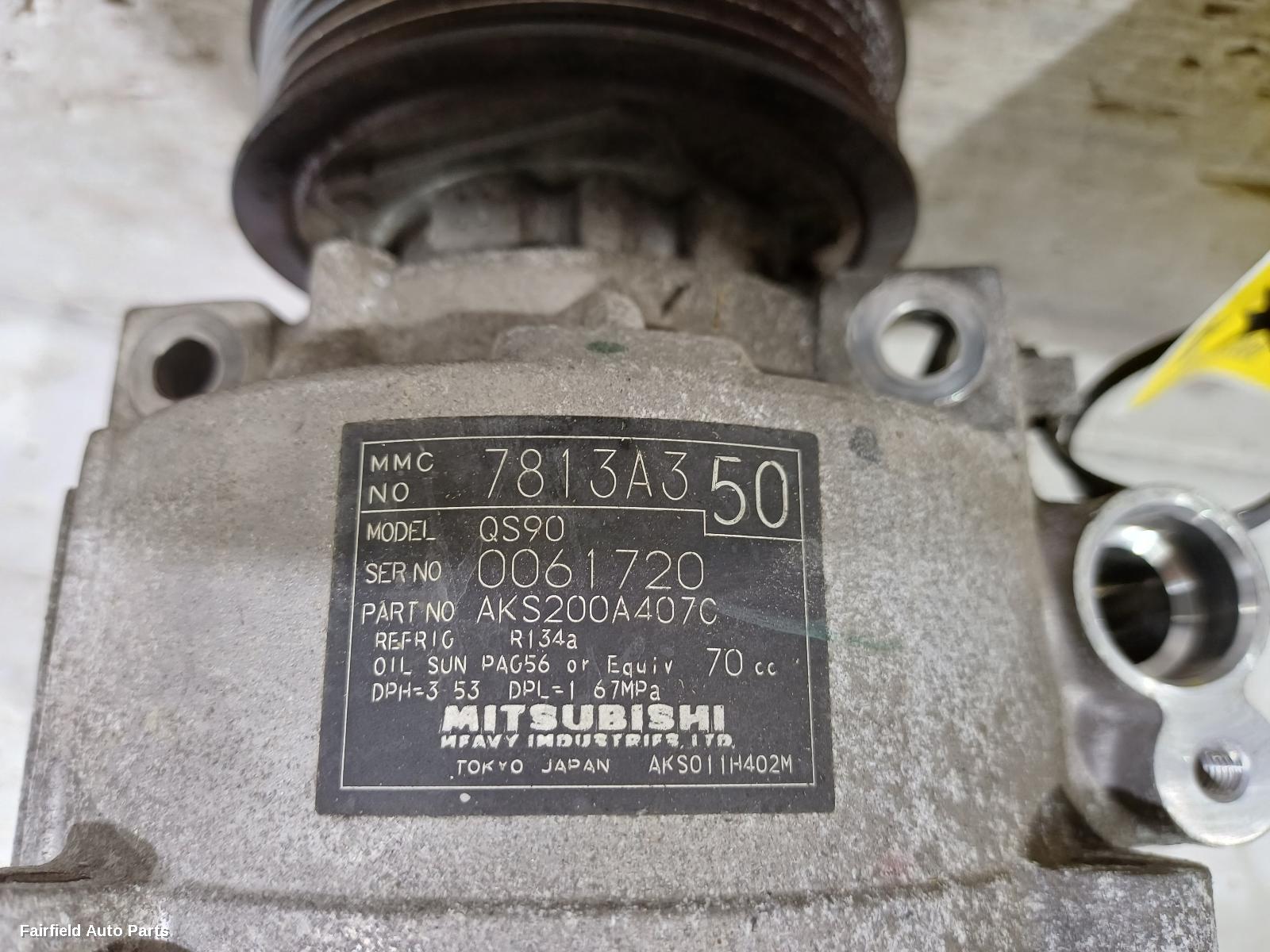 2007-2015 Mitsubishi Lancer A C Compressor