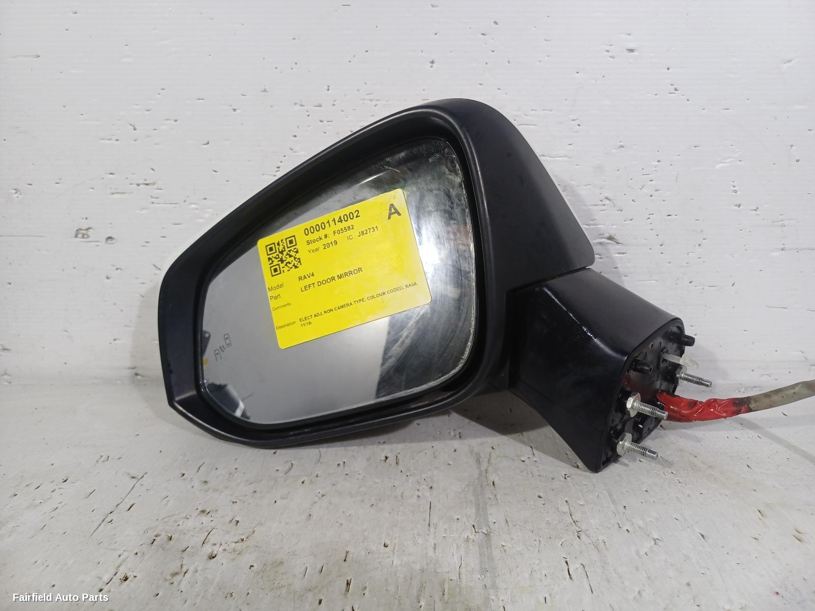 2018-2025 Toyota Rav4 Left Door Mirror