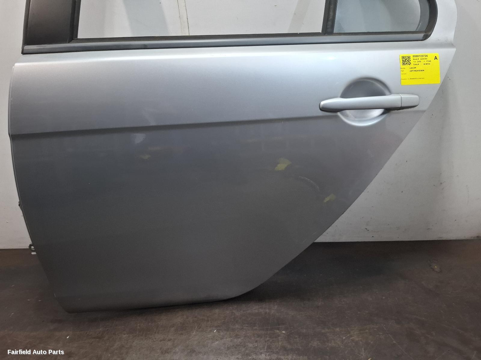 2007-2015 Mitsubishi Lancer Left Rear Door Sliding