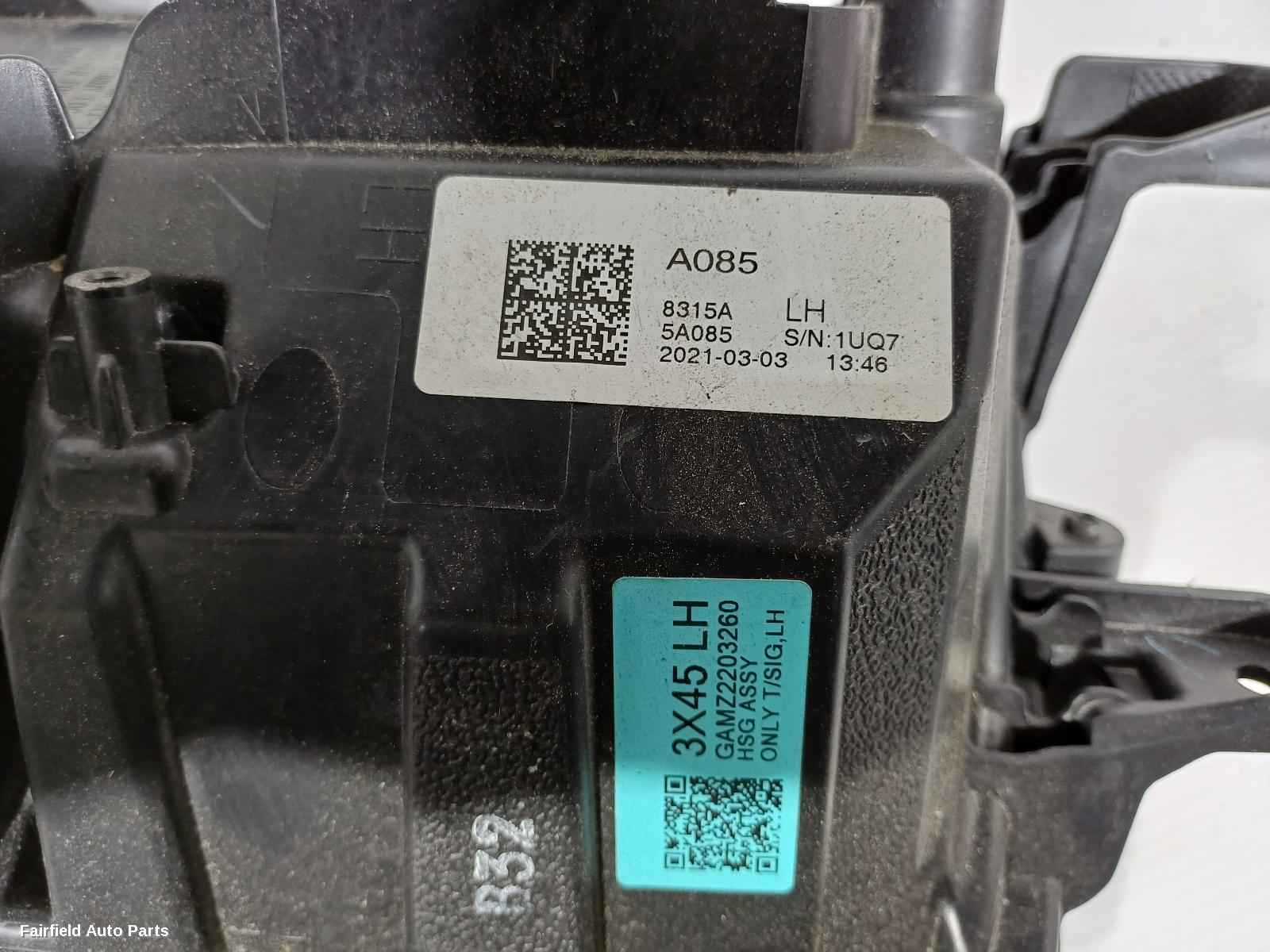 2021 Mitsubishi Asx Left Indicator Fog Side