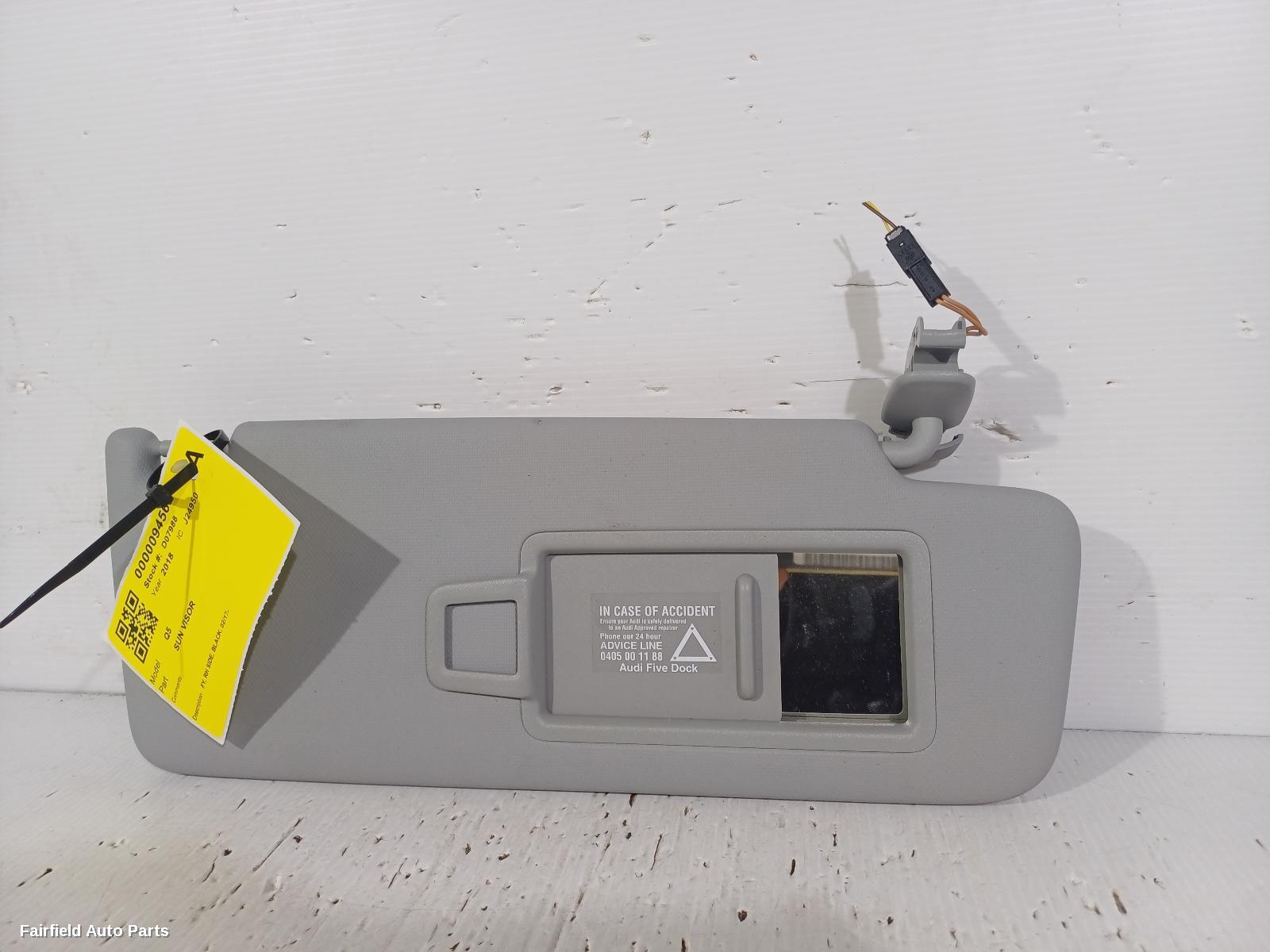 2017-2025 Audi Q5 Sunvisor