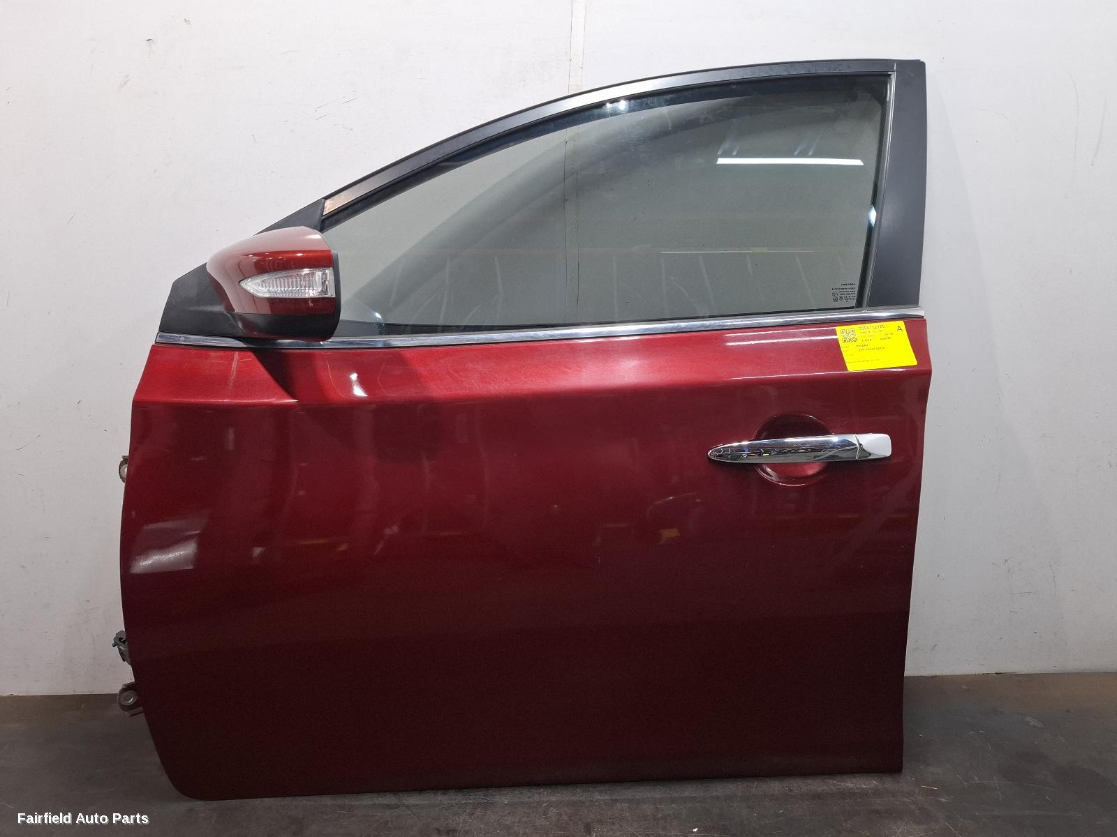 2012-2017 Nissan Pulsar Left Front Door
