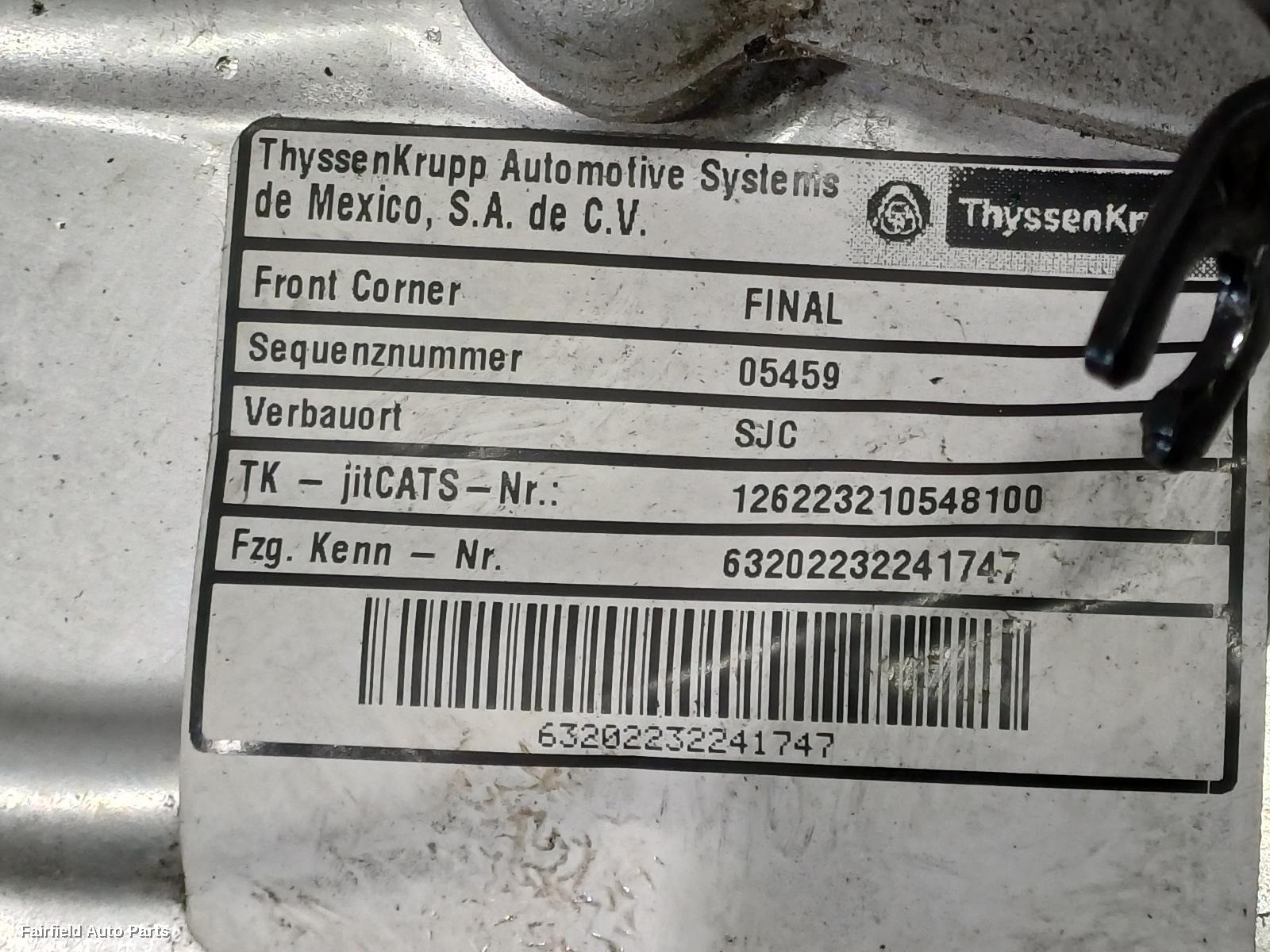 2017-2025 Audi Q5 Left Front Hub Assembly