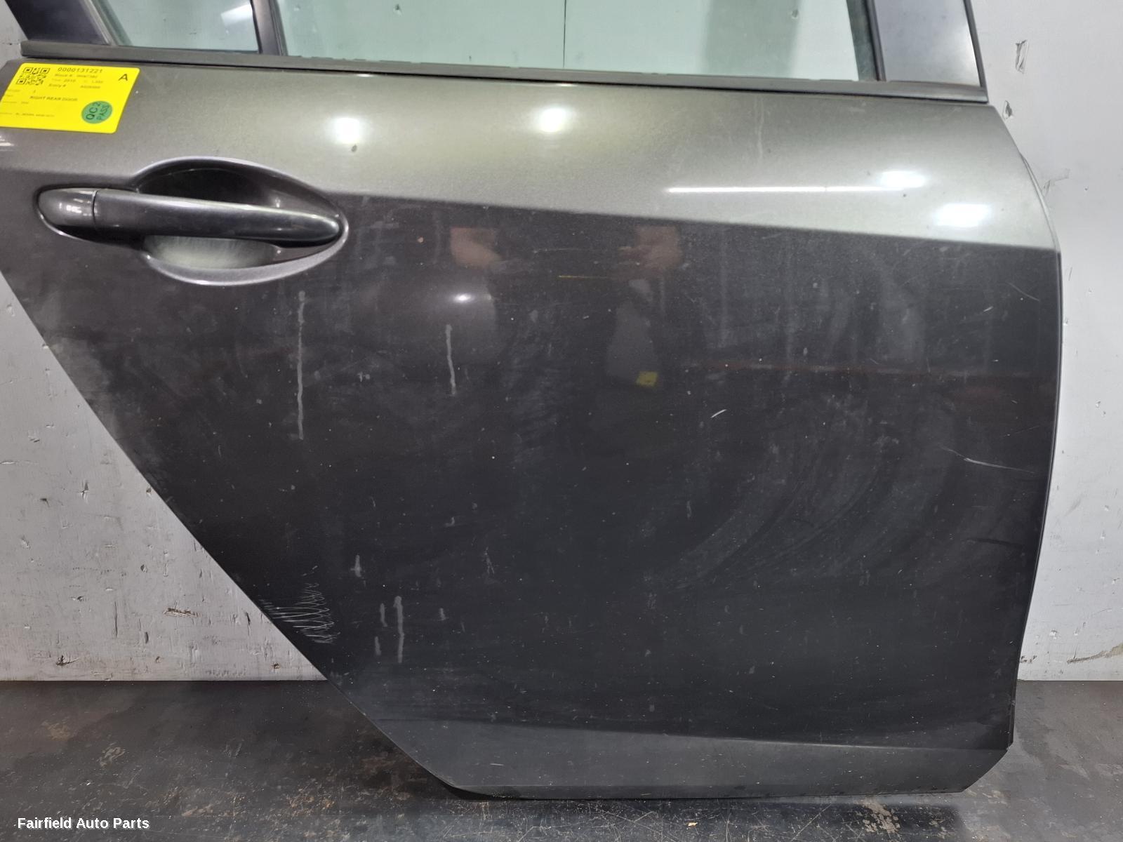 2009-2013 Mazda 3 Right Rear Door Sliding