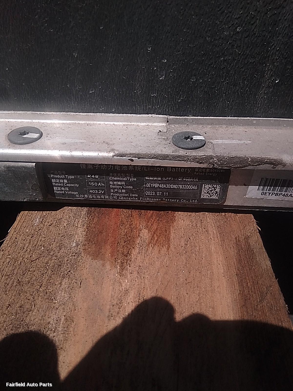 2022-2025 Byd Atto 3 High Voltage Battery