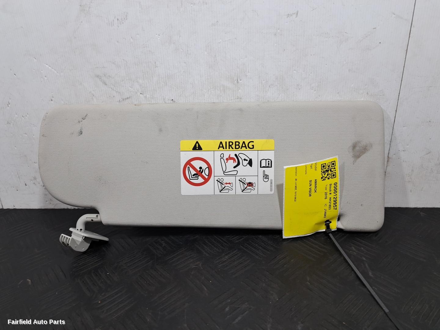 2010-2022 Volkswagen Amarok Sunvisor