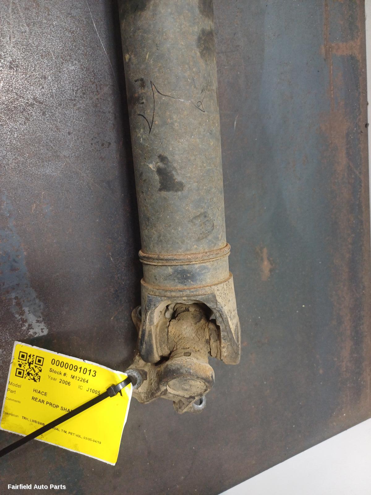 2005-2019 Toyota Hiace Rear Drive Shaft