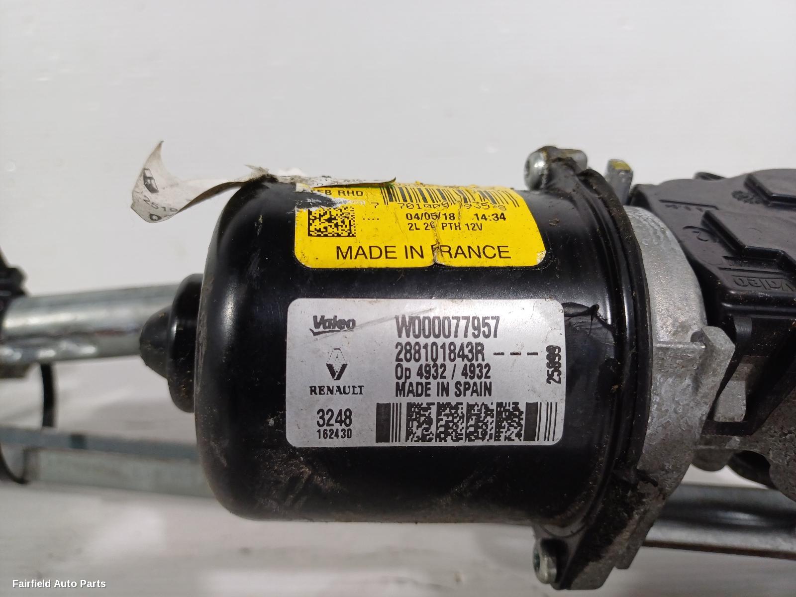 2018-2023 Renault Megane Wiper Motor