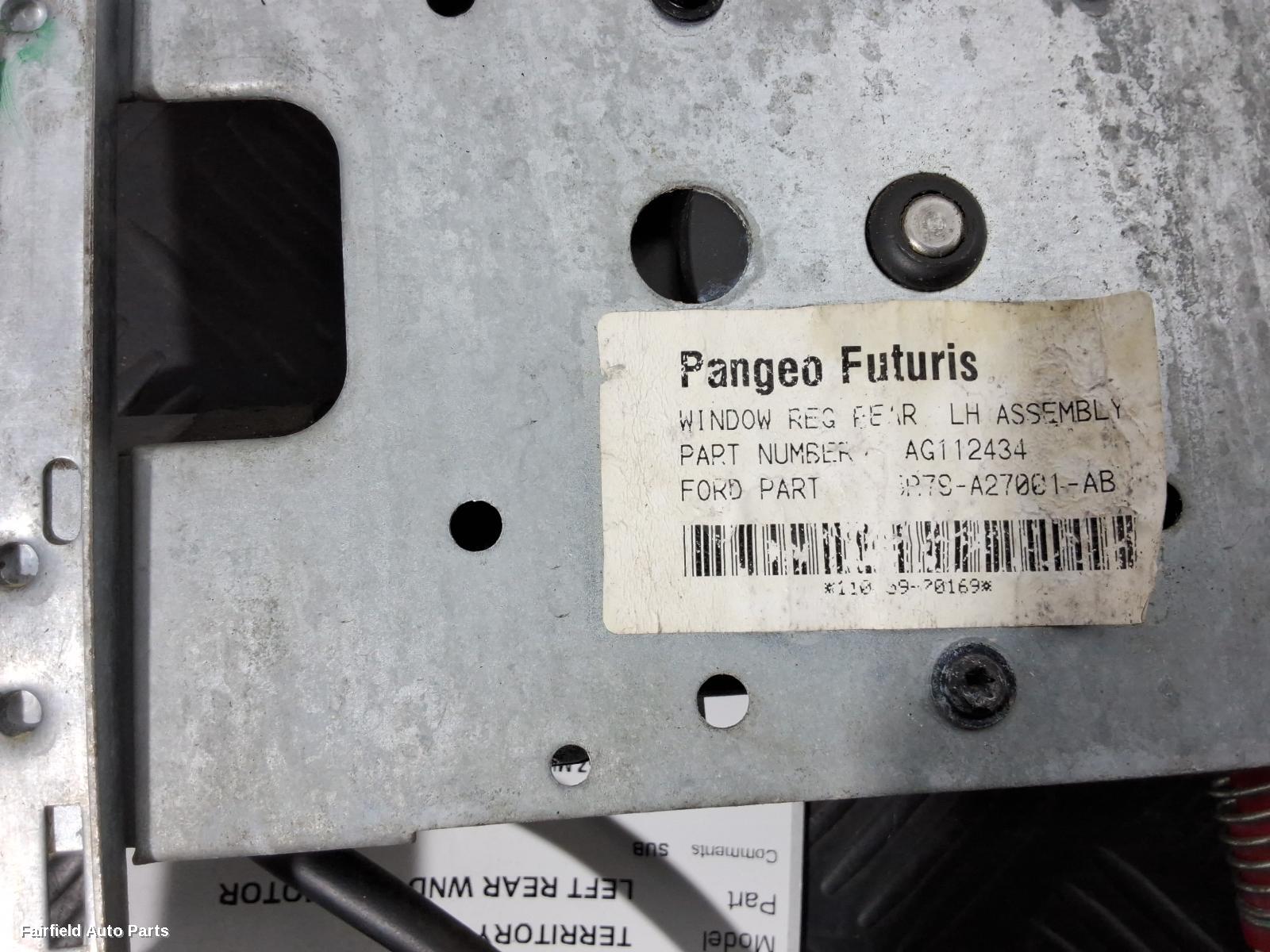 2008-2014 Ford Territory Left Rear Wnd Reg Motor