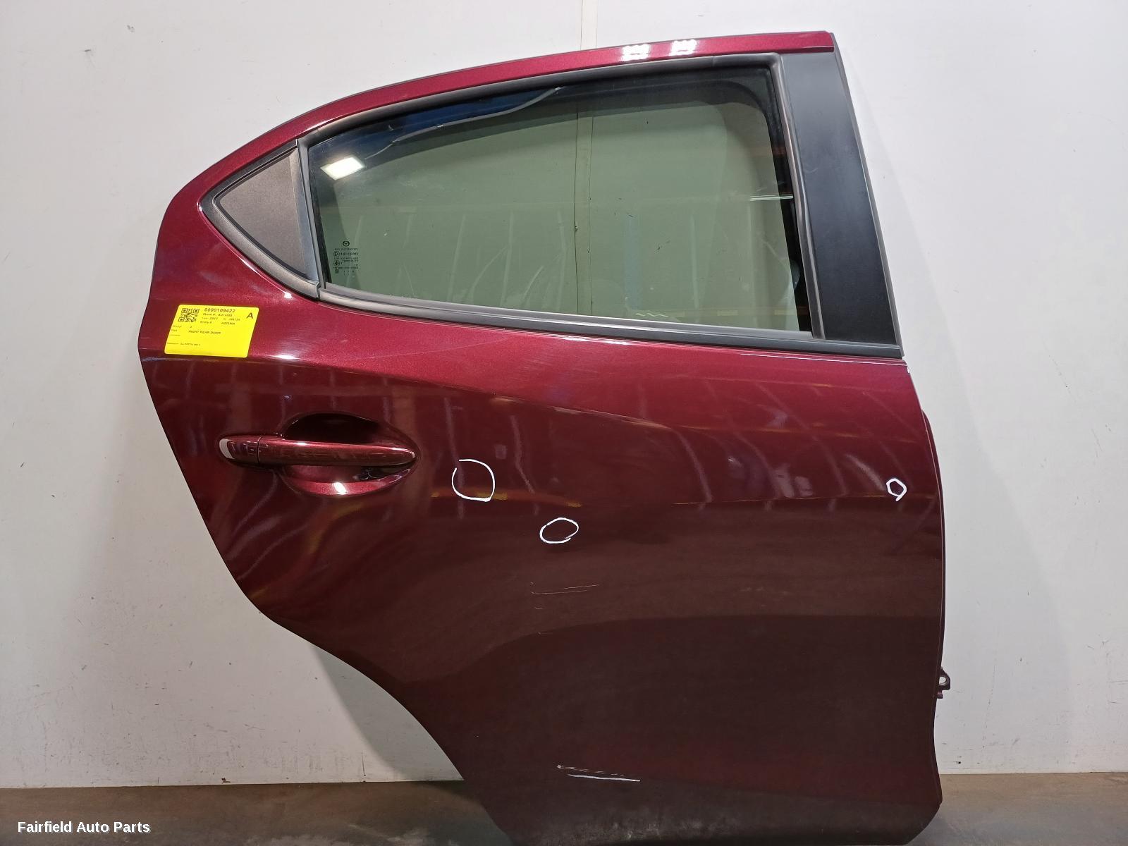 2014-2026 Mazda 2 Right Rear Door Sliding