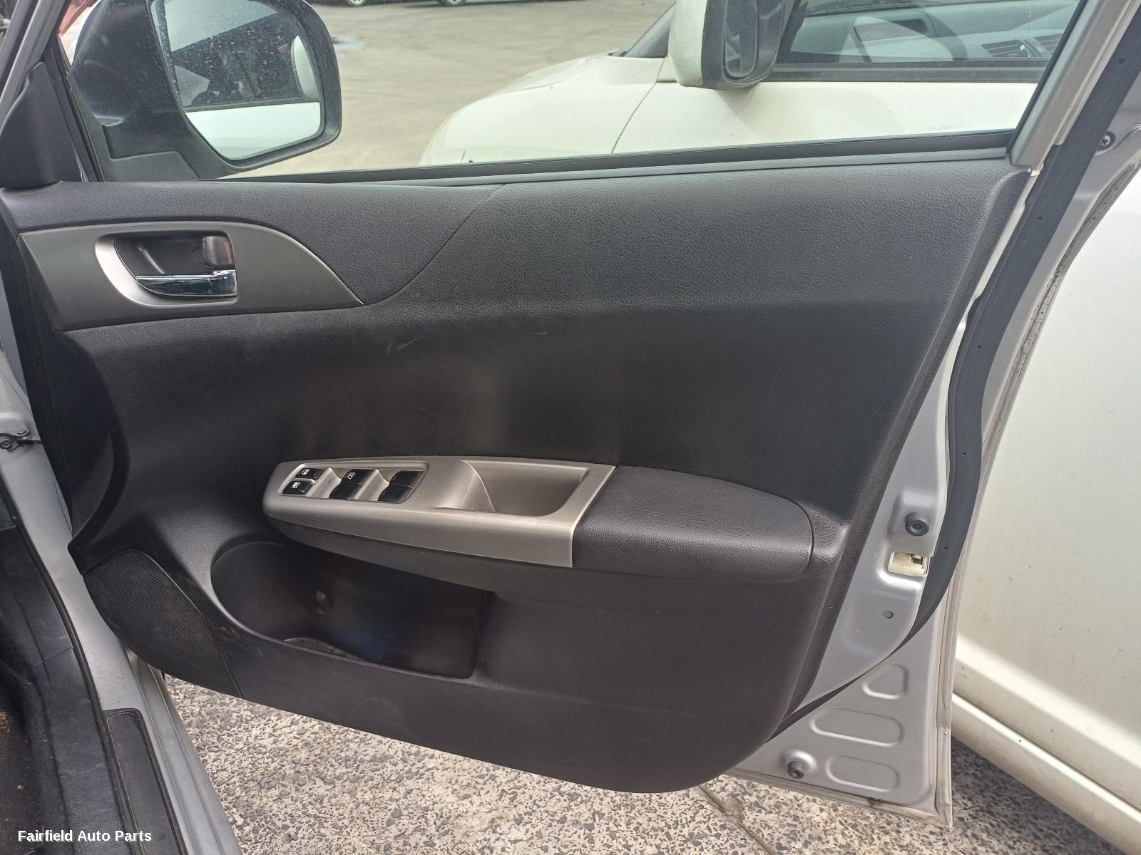 2009 Subaru Impreza R Bar Bracket Reinfo