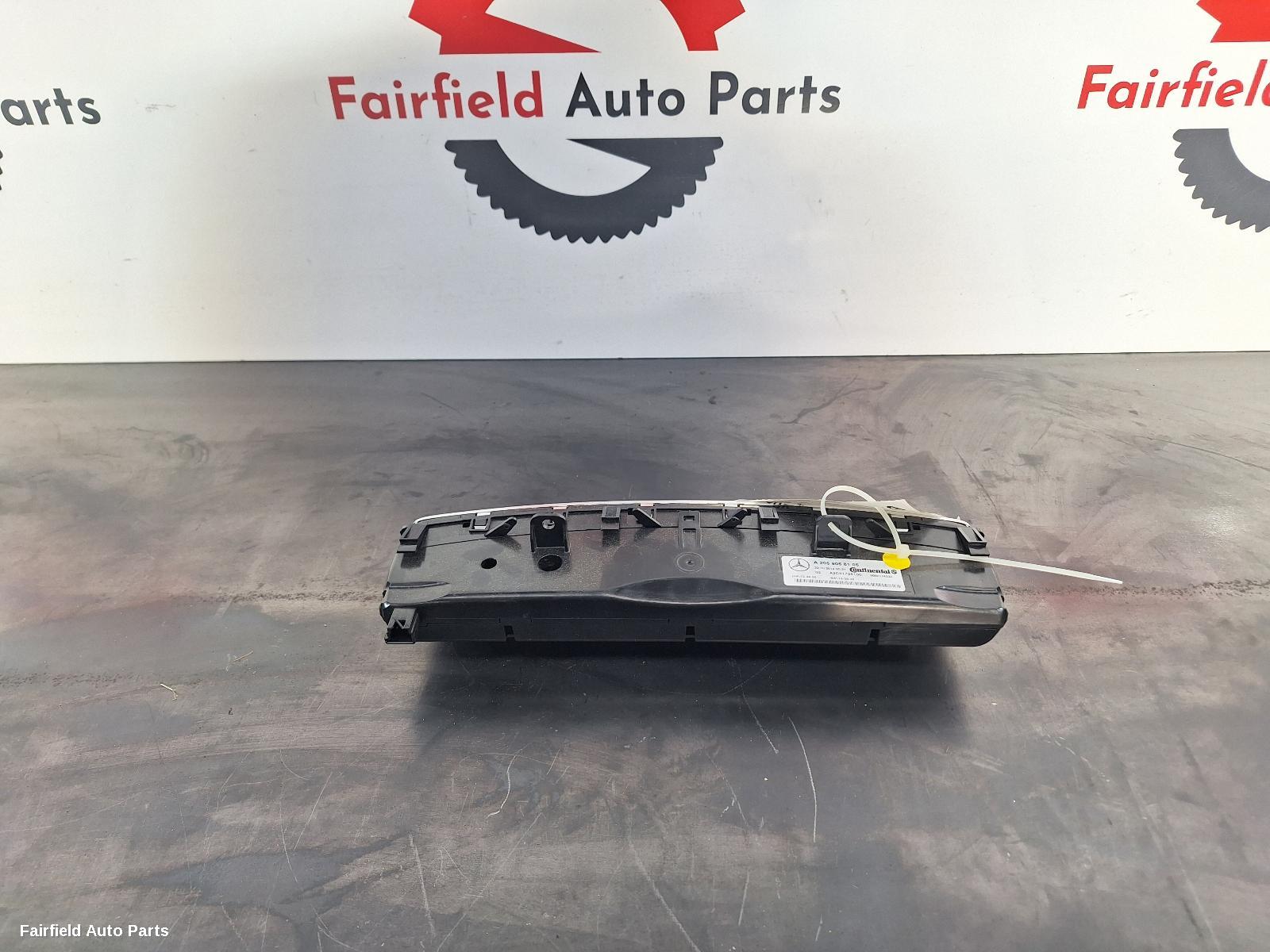 2014-2023 Mercedes C Class Heater Ac Controls