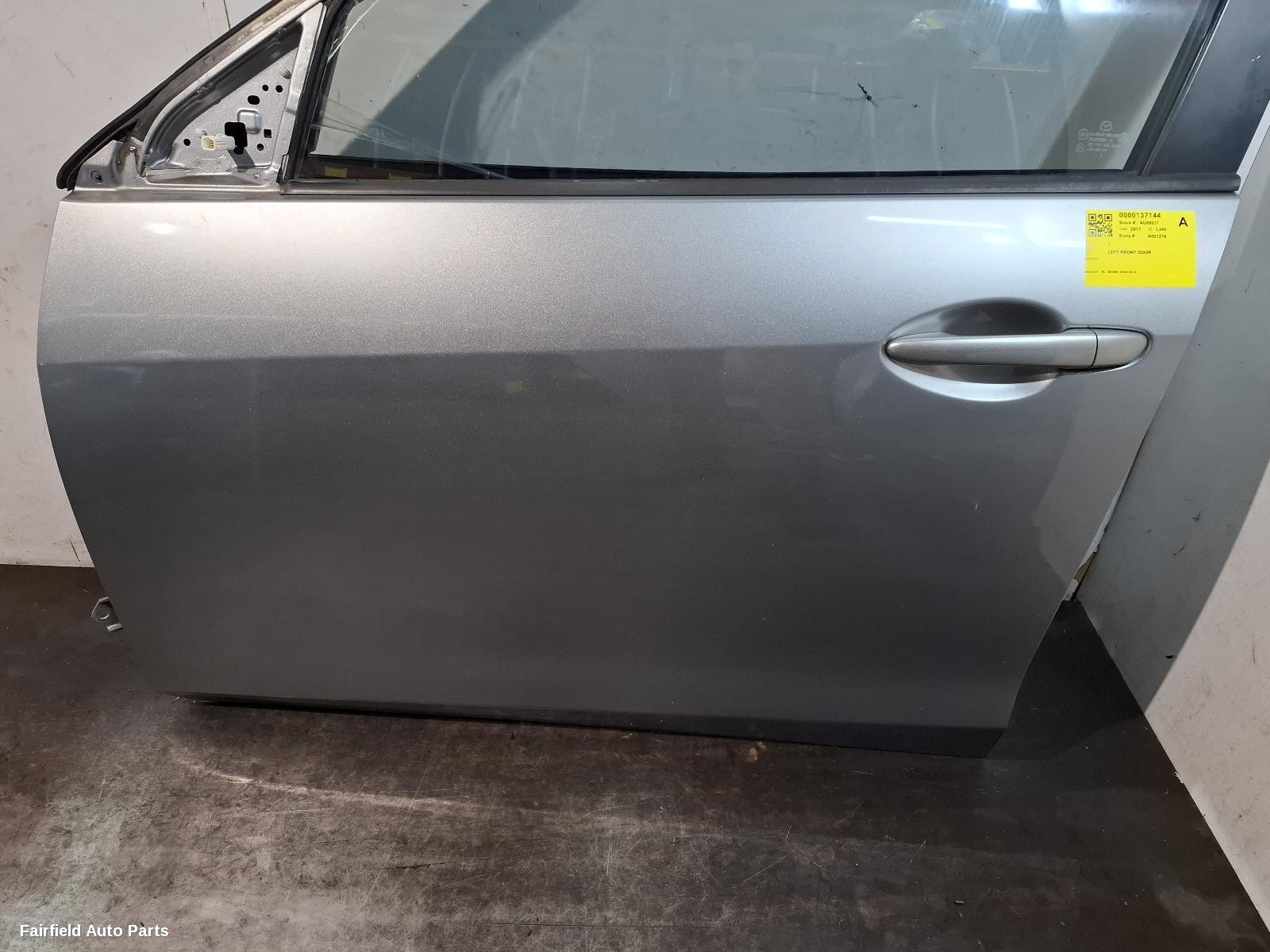2009-2013 Mazda 3 Left Front Door