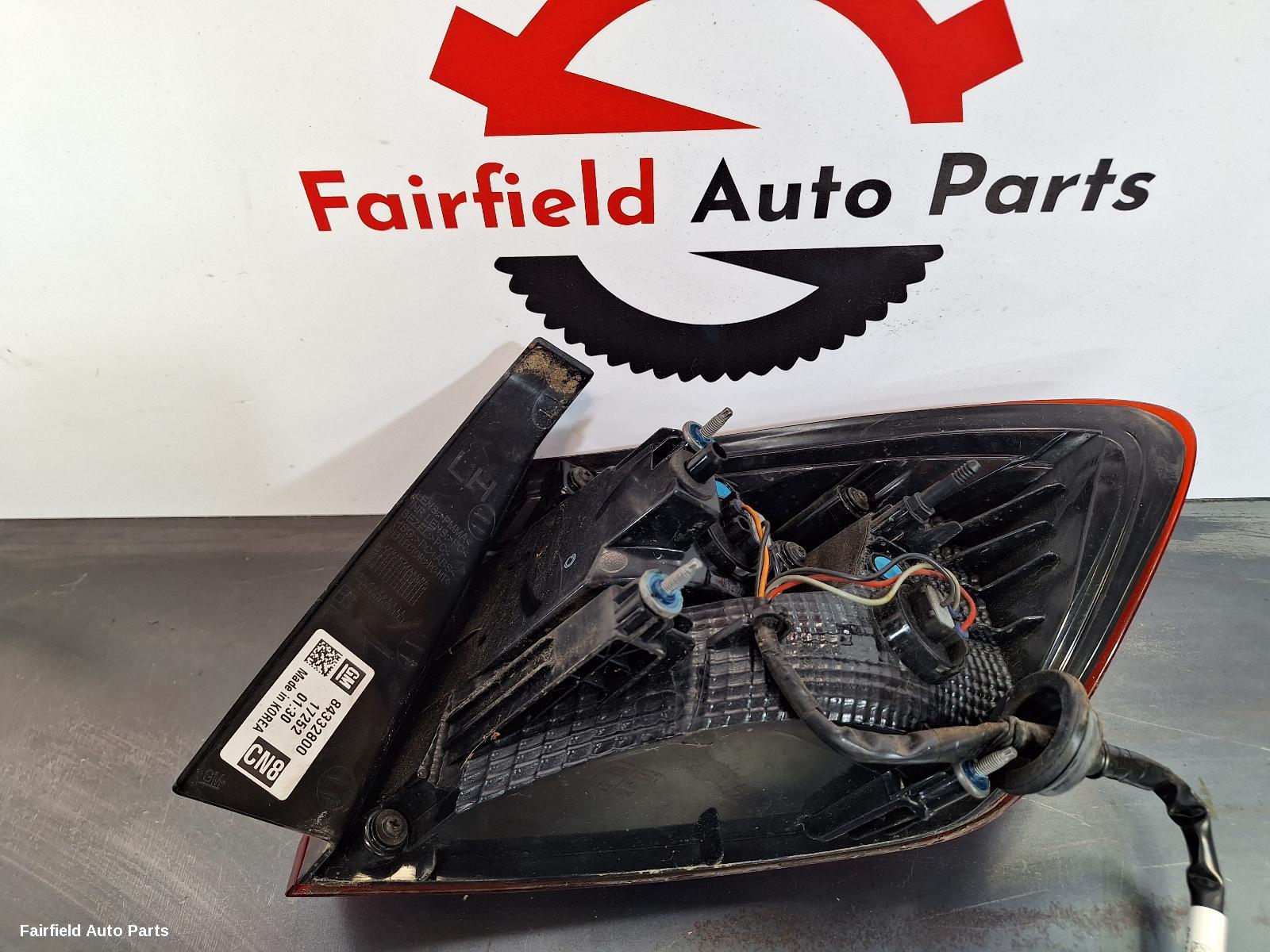 2017-2020 Holden Astra Left Taillight