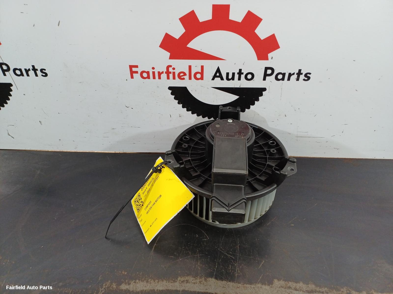 2011-2016 Jeep Compass Heater Fan Motor