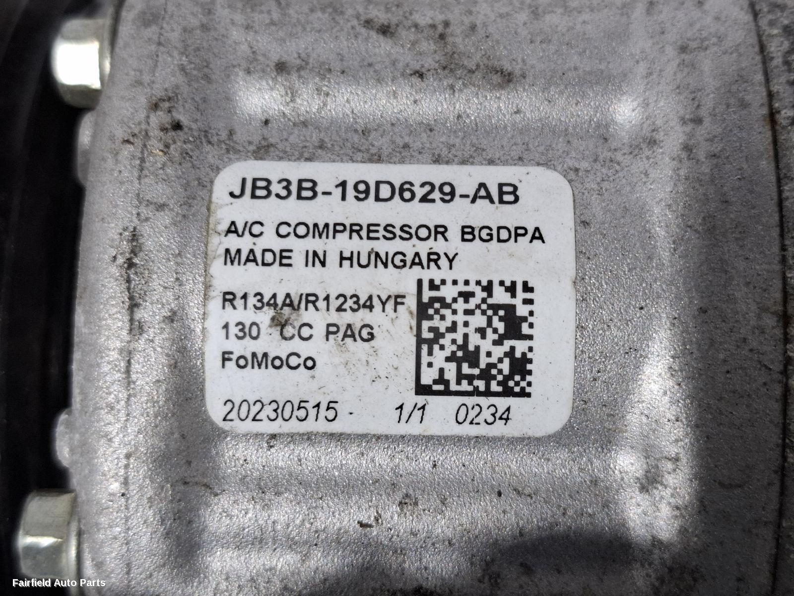 2022-2026 Ford Ranger A C Compressor