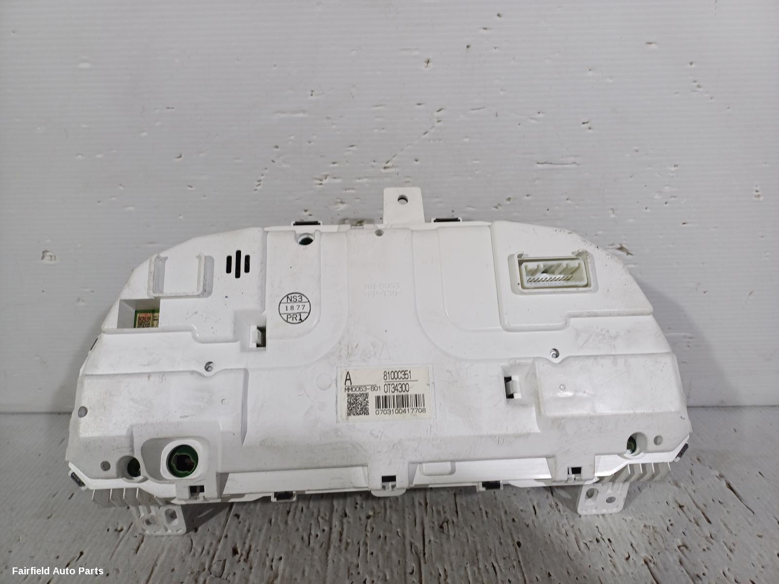 2010-2017 Mitsubishi Lancer Instrument Cluster