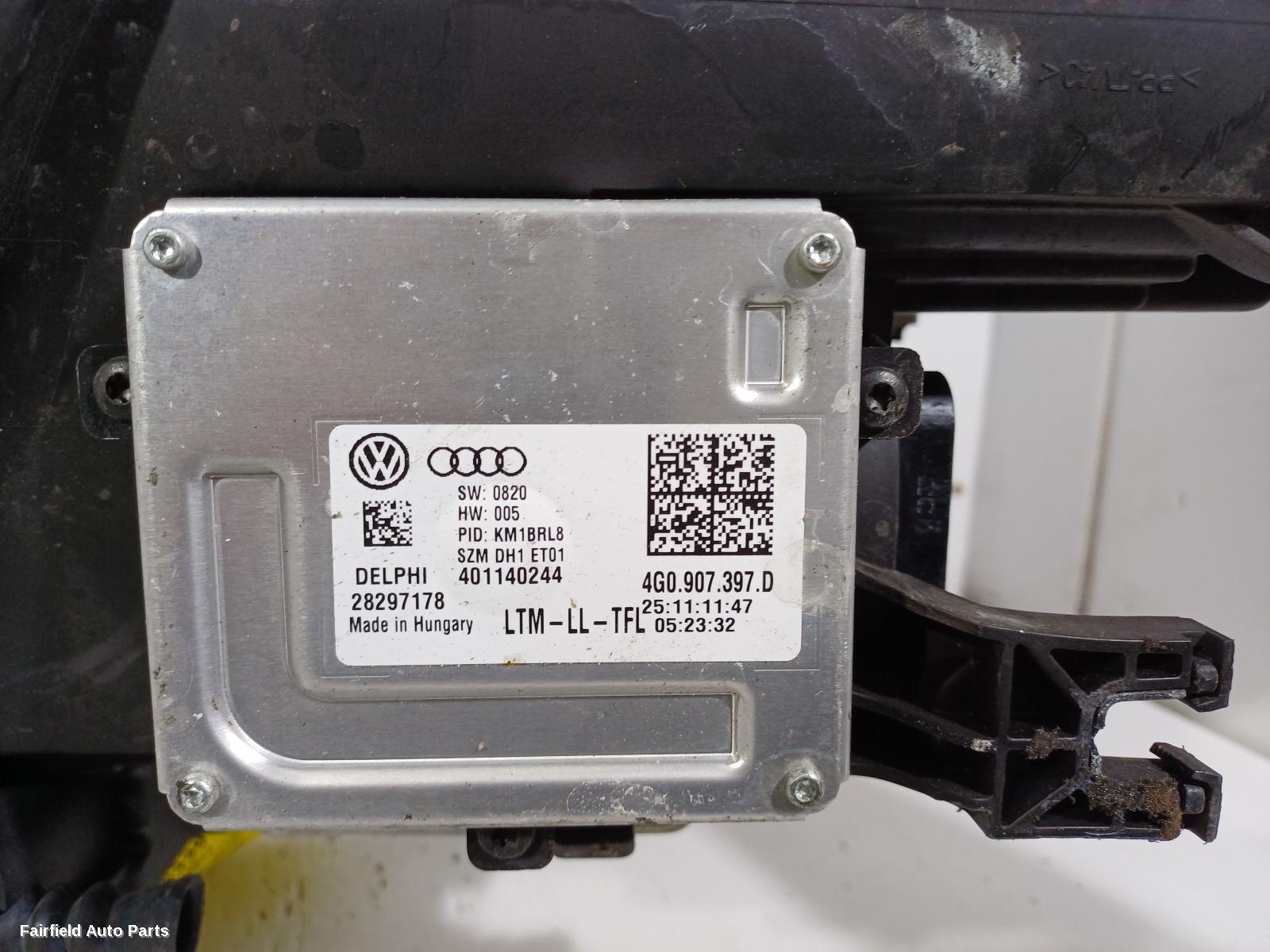 2012-2016 Audi A5 Left Headlamp