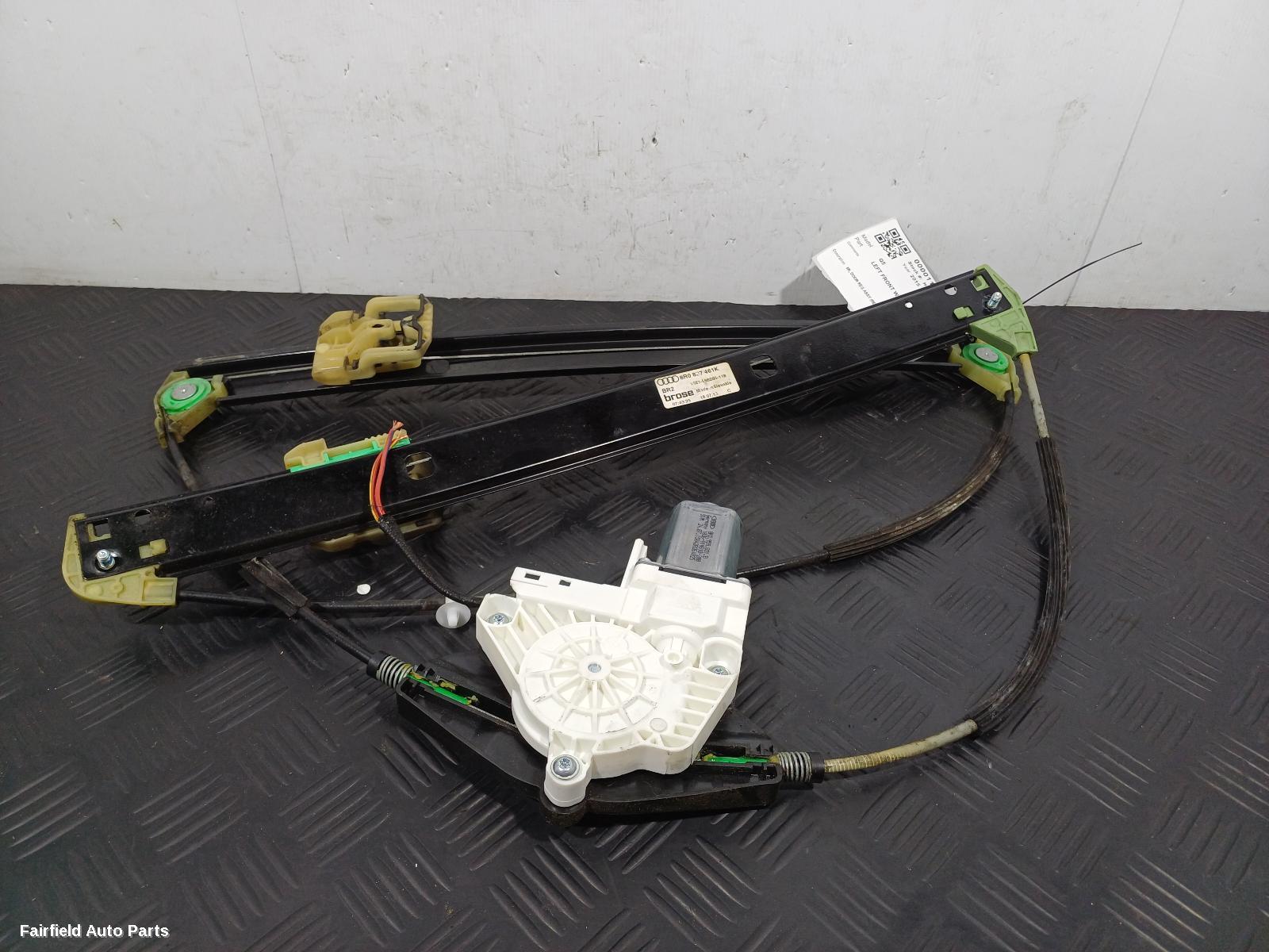 2008-2017 Audi Q5 Left Front Window Reg Motor