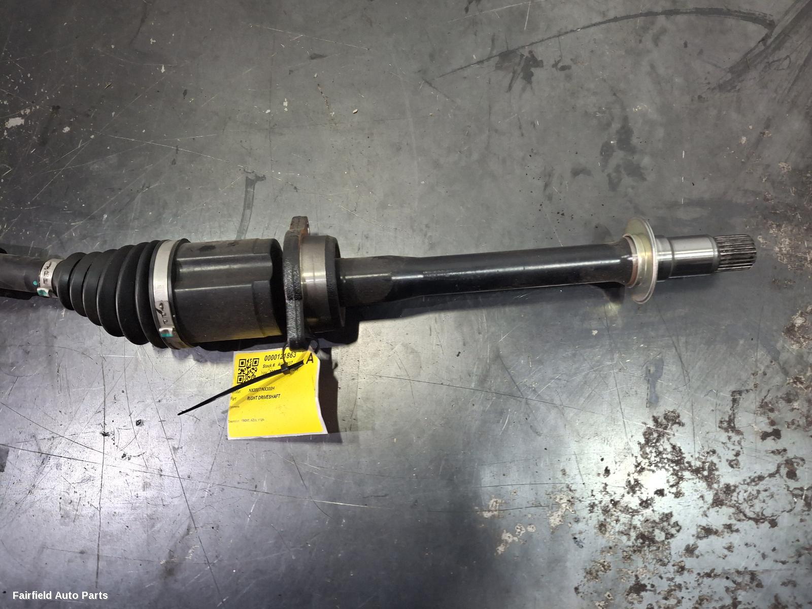2021-2026 Lexus Nx Right Driveshaft