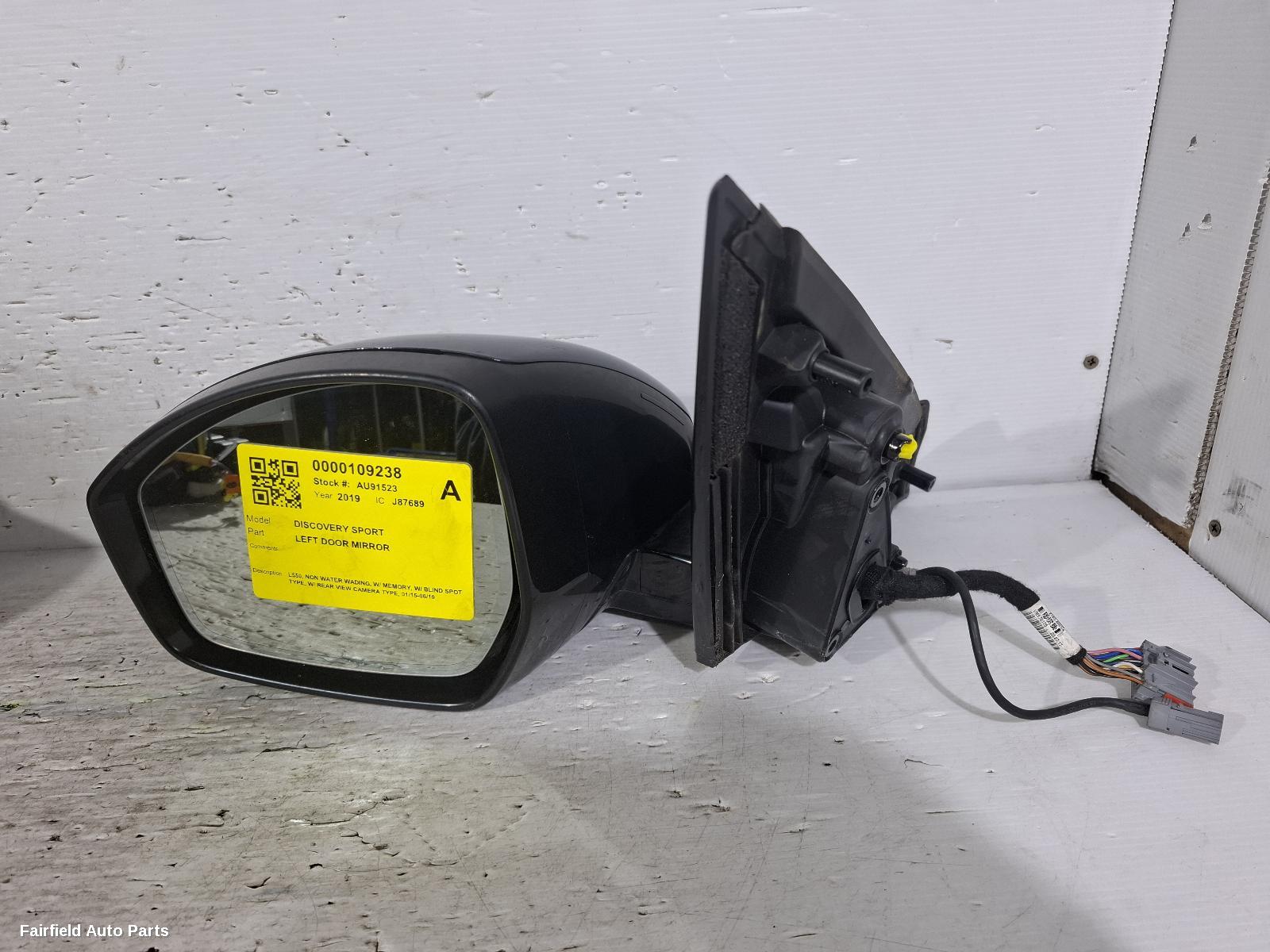 2015-2019 Land Rover Discovery Sport Left Door Mirror