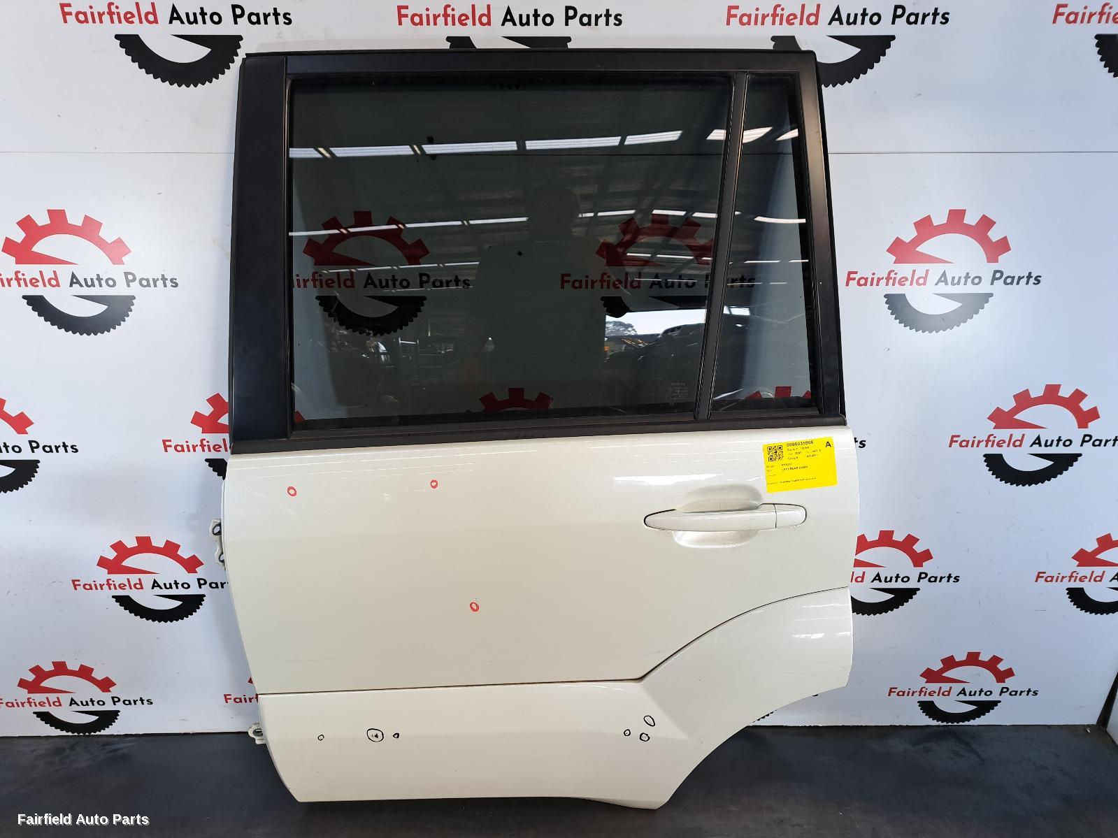 2003 Toyota Prado Left Rear Door Sliding