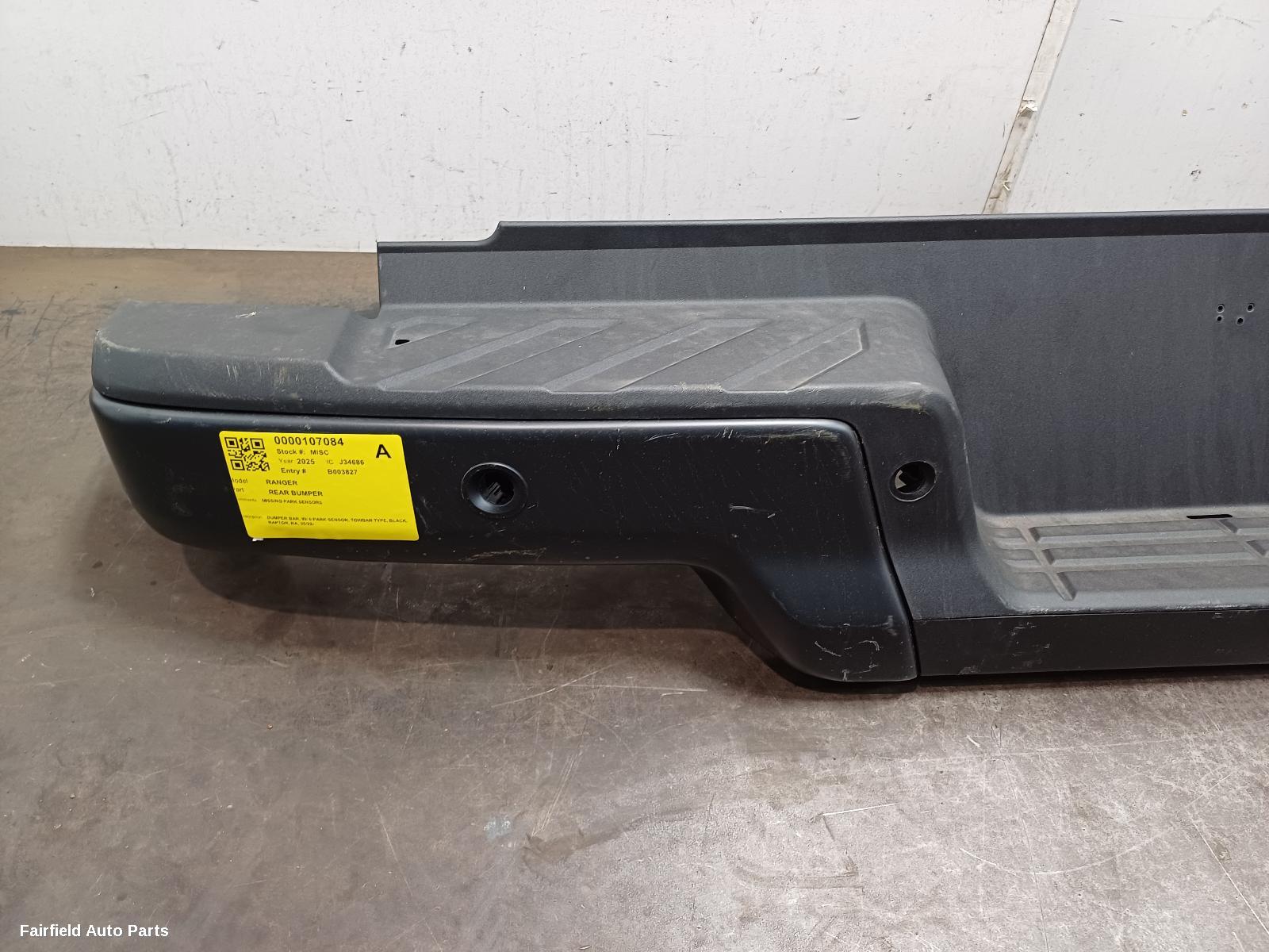2025 Ford Ranger Rear Bumper