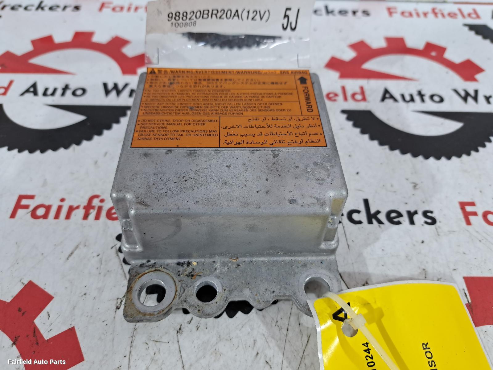 2011 Nissan Dualis Airbag Module Sensor