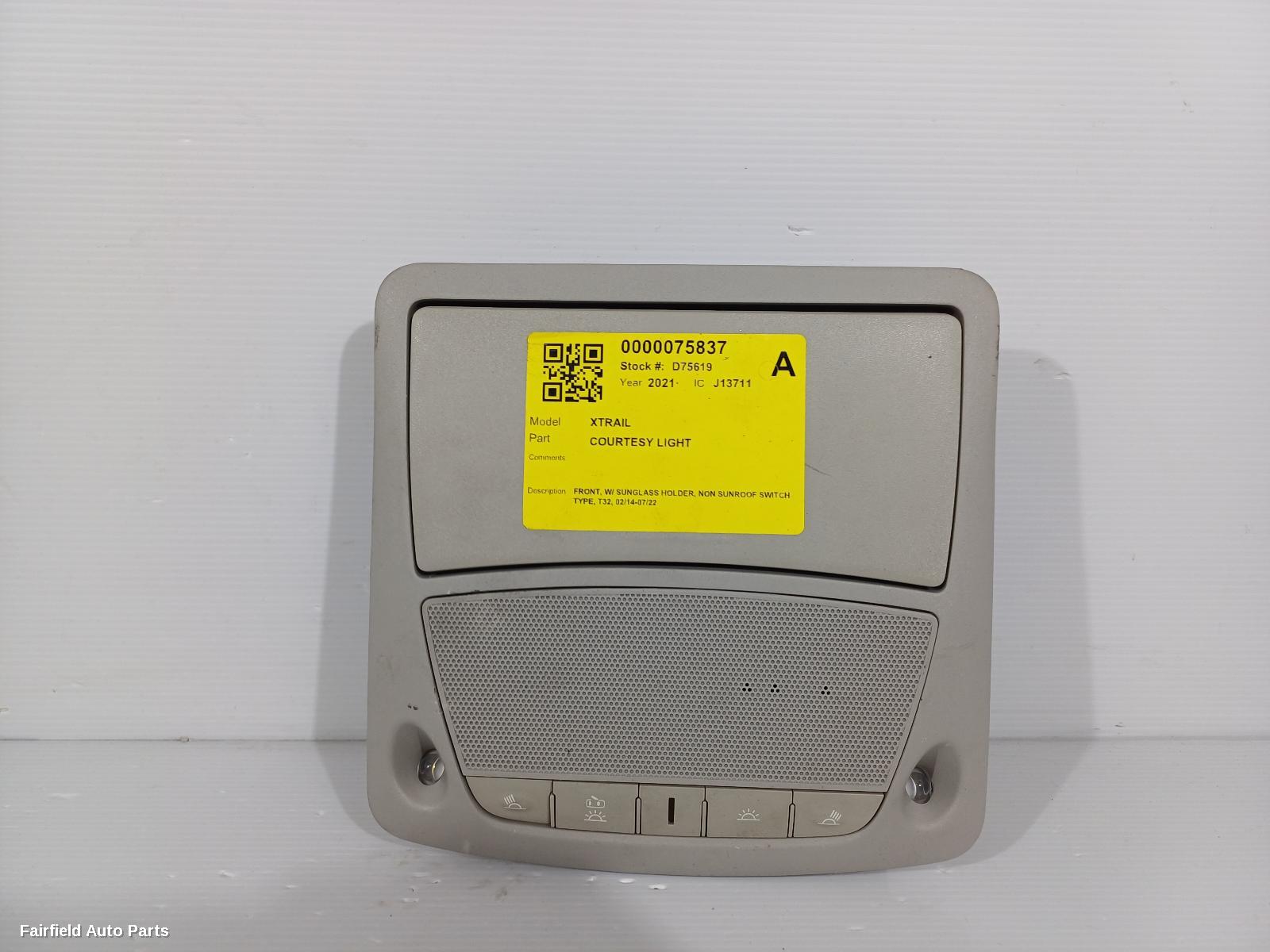 2014-2022 Nissan Xtrail Courtesy Light