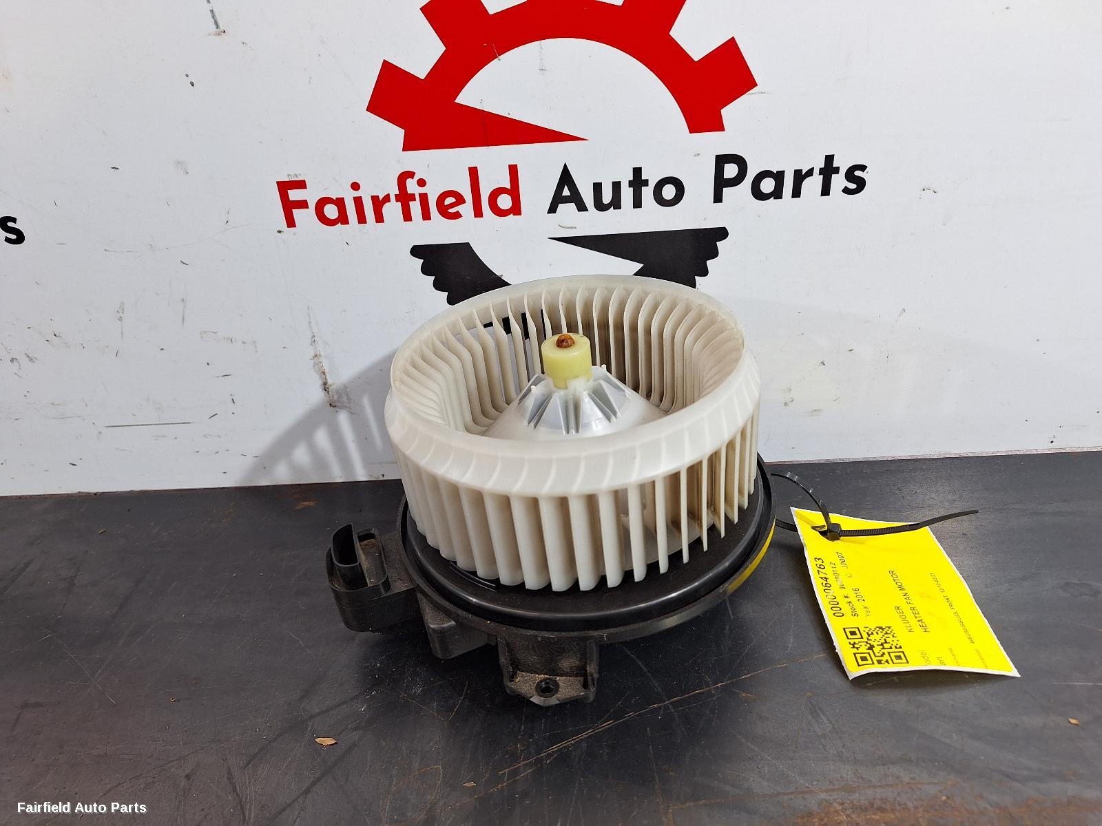 2013-2021 Toyota Kluger Heater Fan Motor