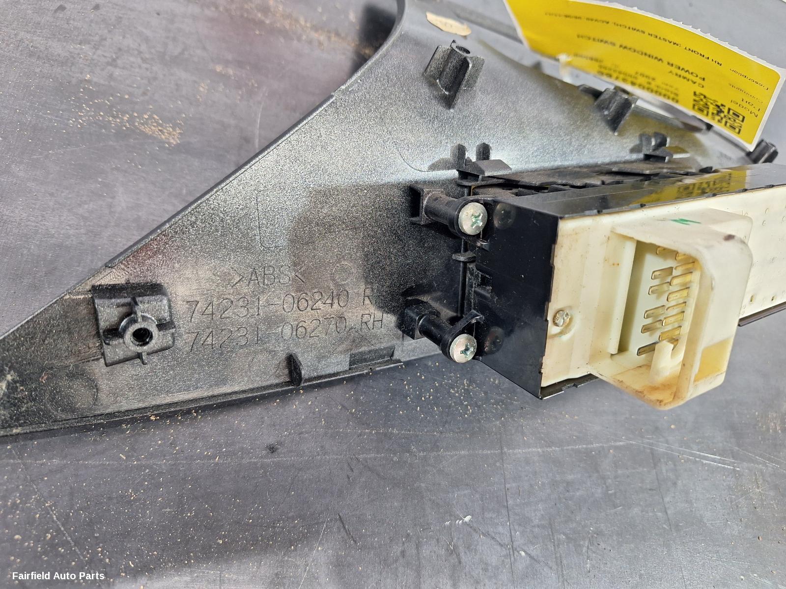 2006-2011 Toyota Camry Pwr Dr Wind Switch