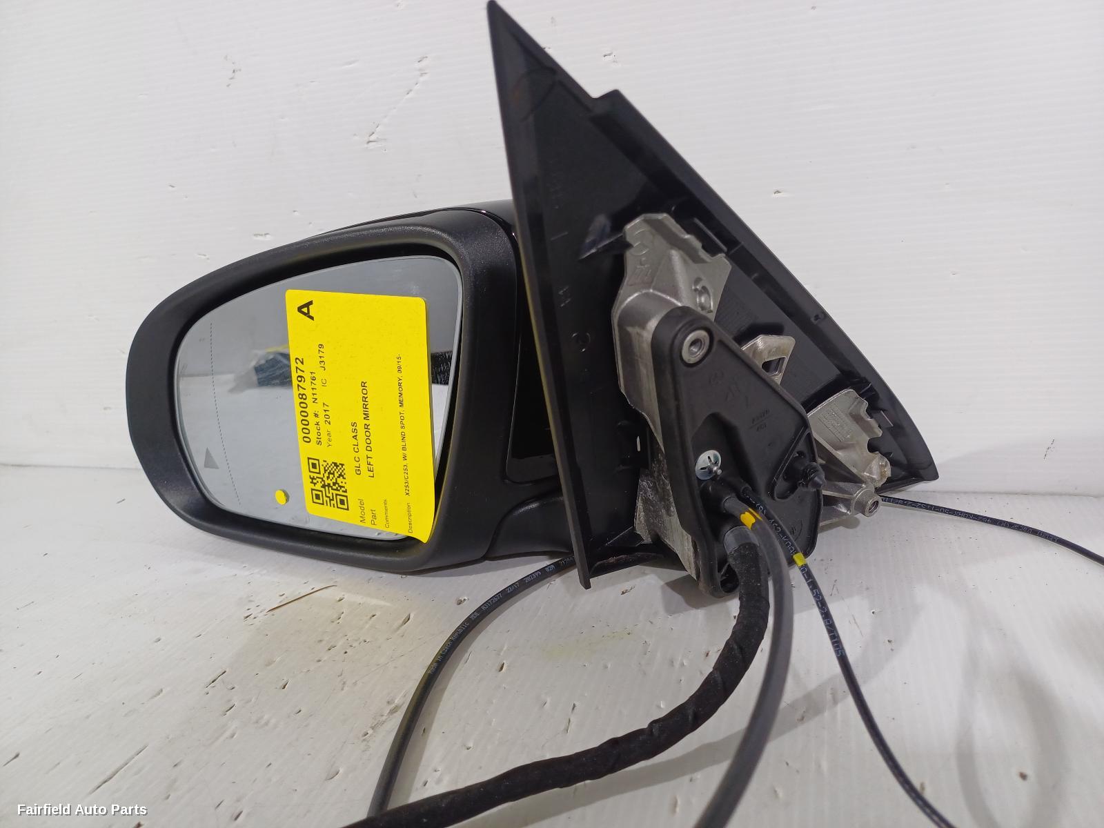 2015-2023 Mercedes Glc Class Left Door Mirror